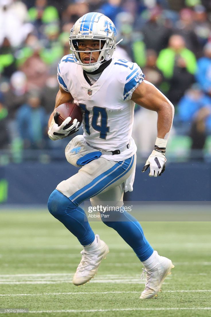 Amon Ra St. Brown Of The Detroit Lions