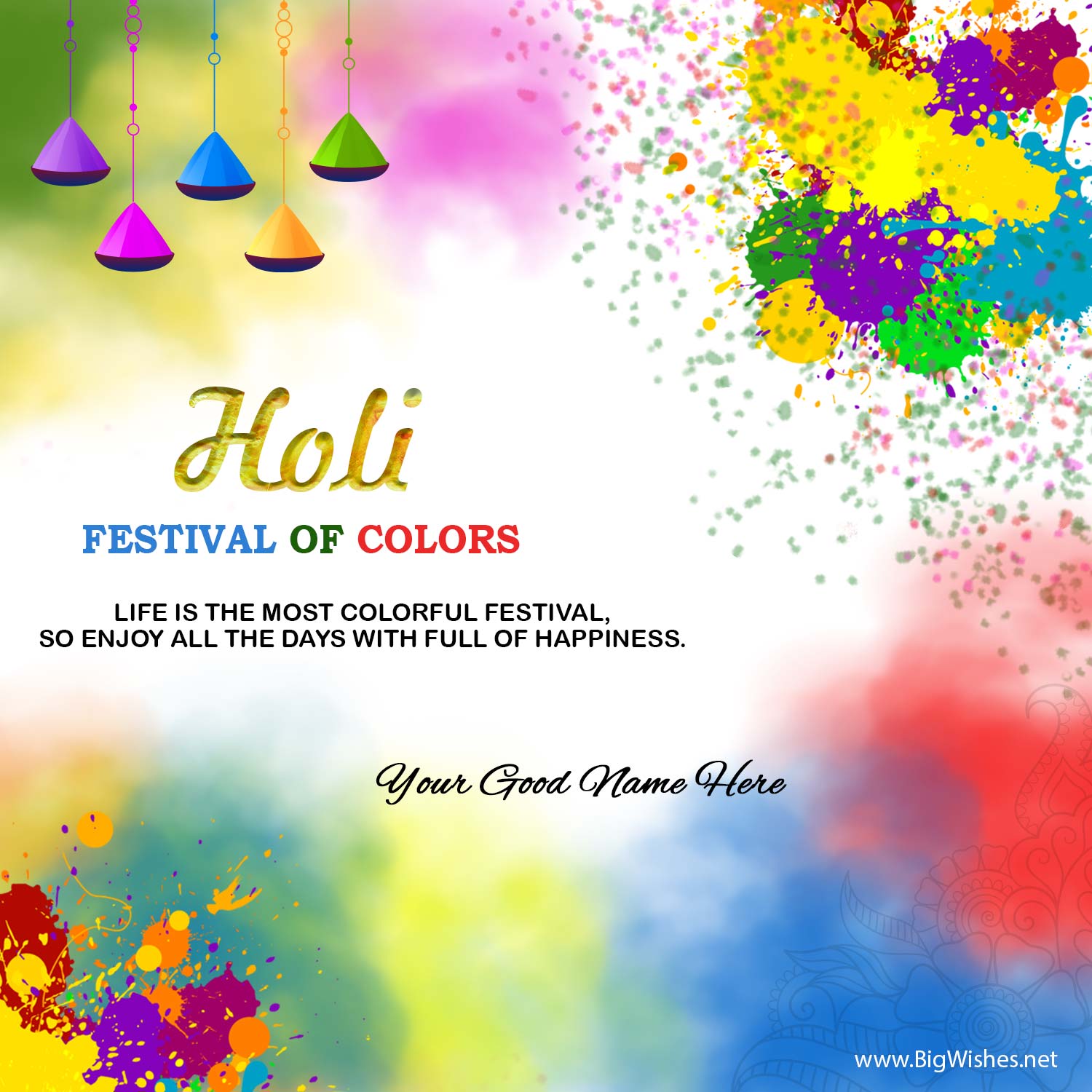 Pics of Happy Holi 2024 Festival Image