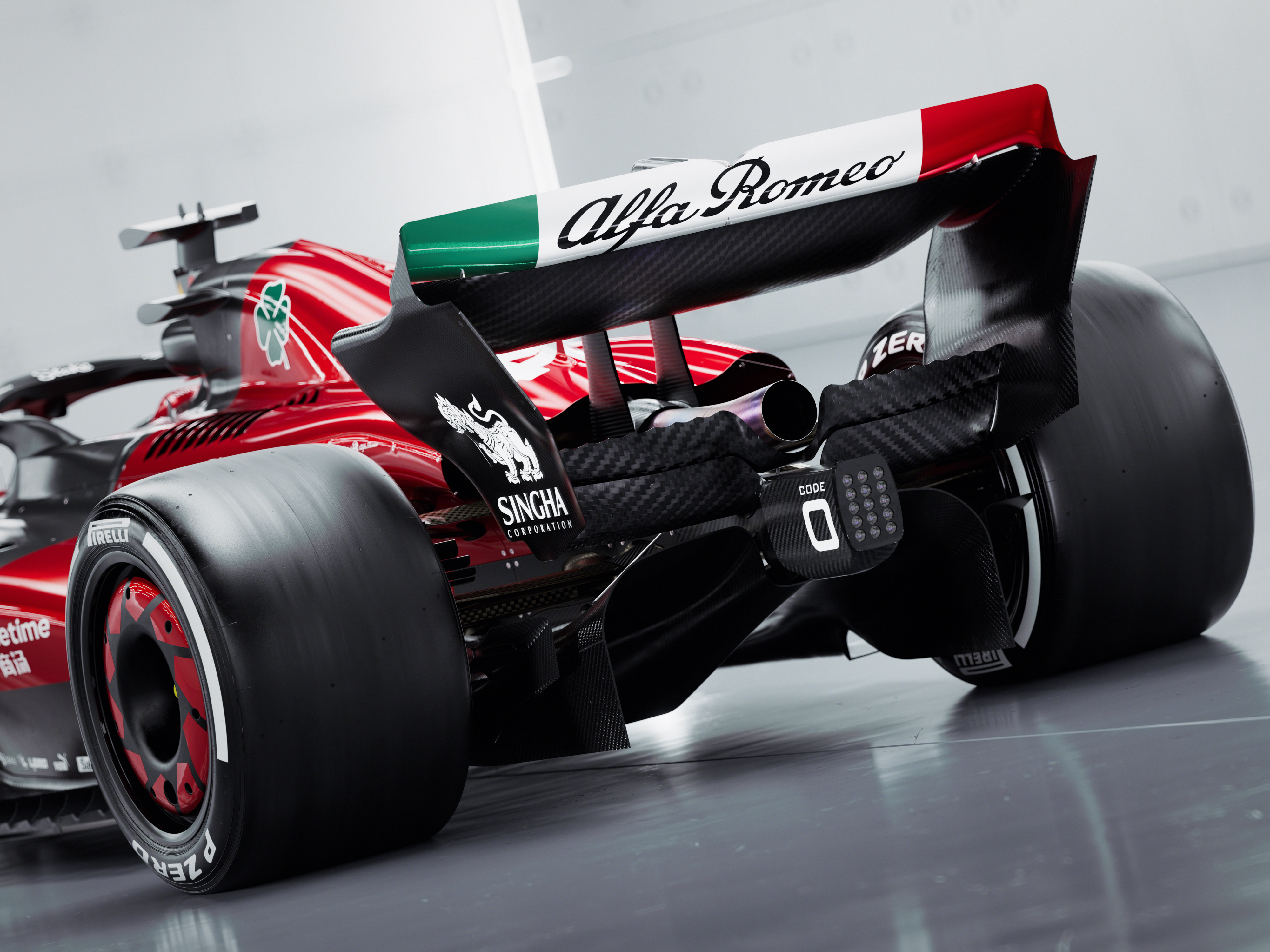 2023 Alfa Romeo C43 F1 Car launch picture