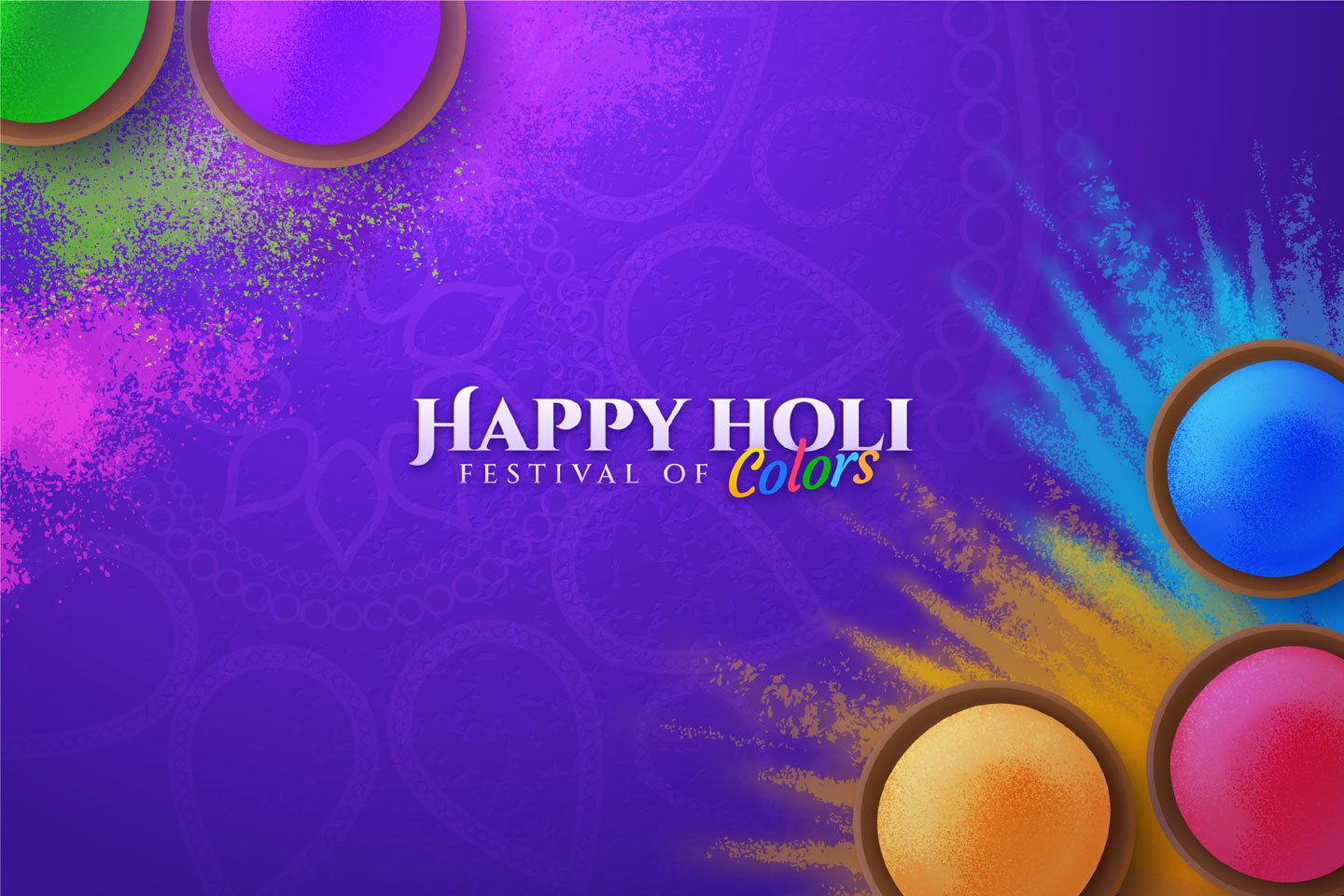 Happy Holi Background Wallpaper HD Size Download 2023