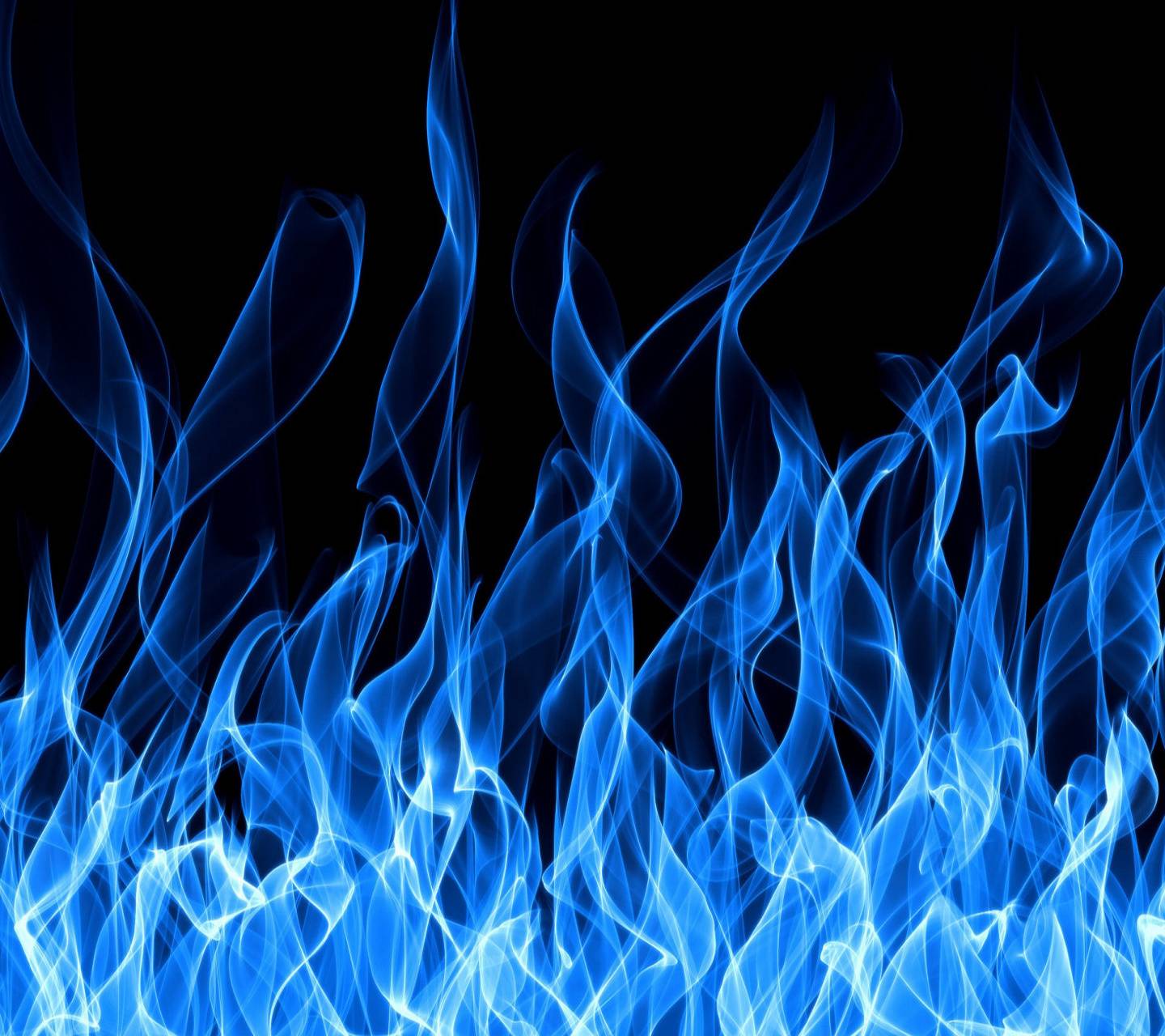 Blue Flames Wallpaper