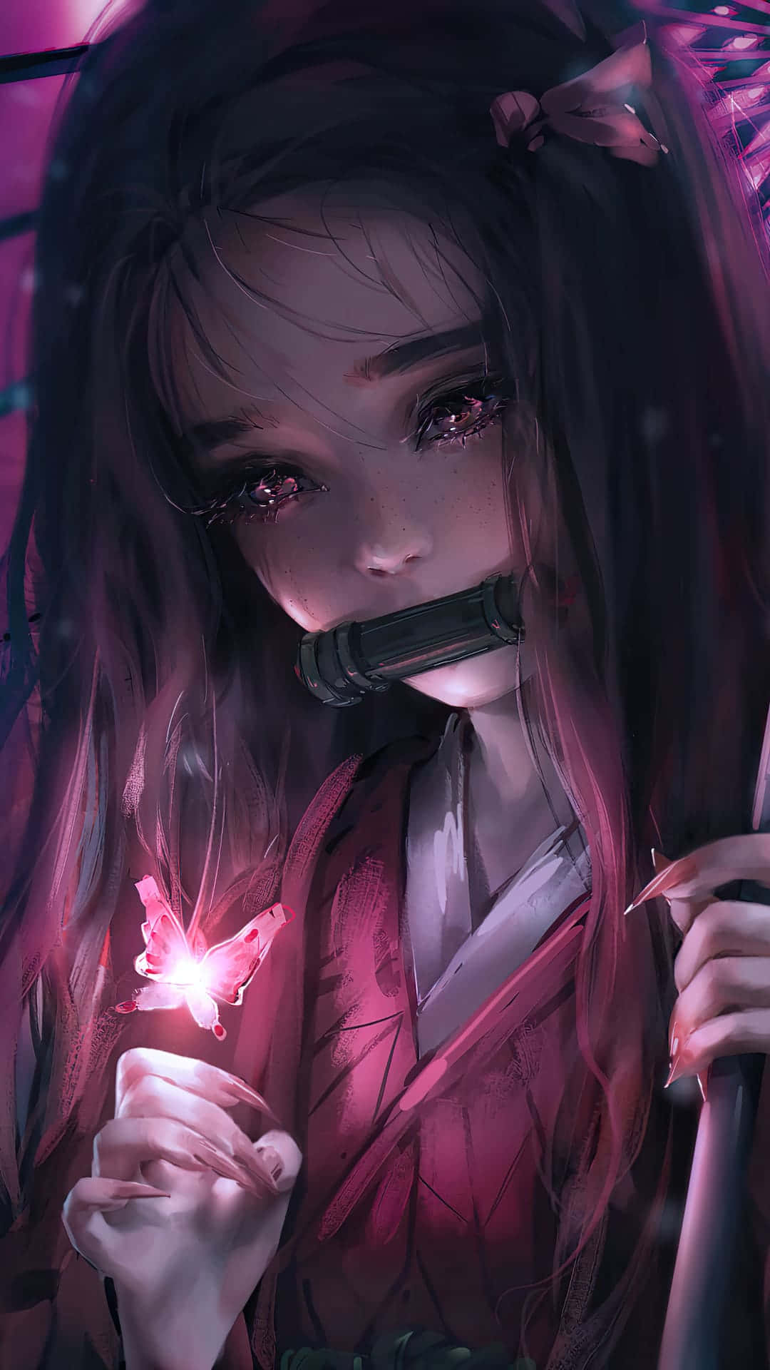 Scary Demon Nezuko Wallpapers - Wallpaper Cave