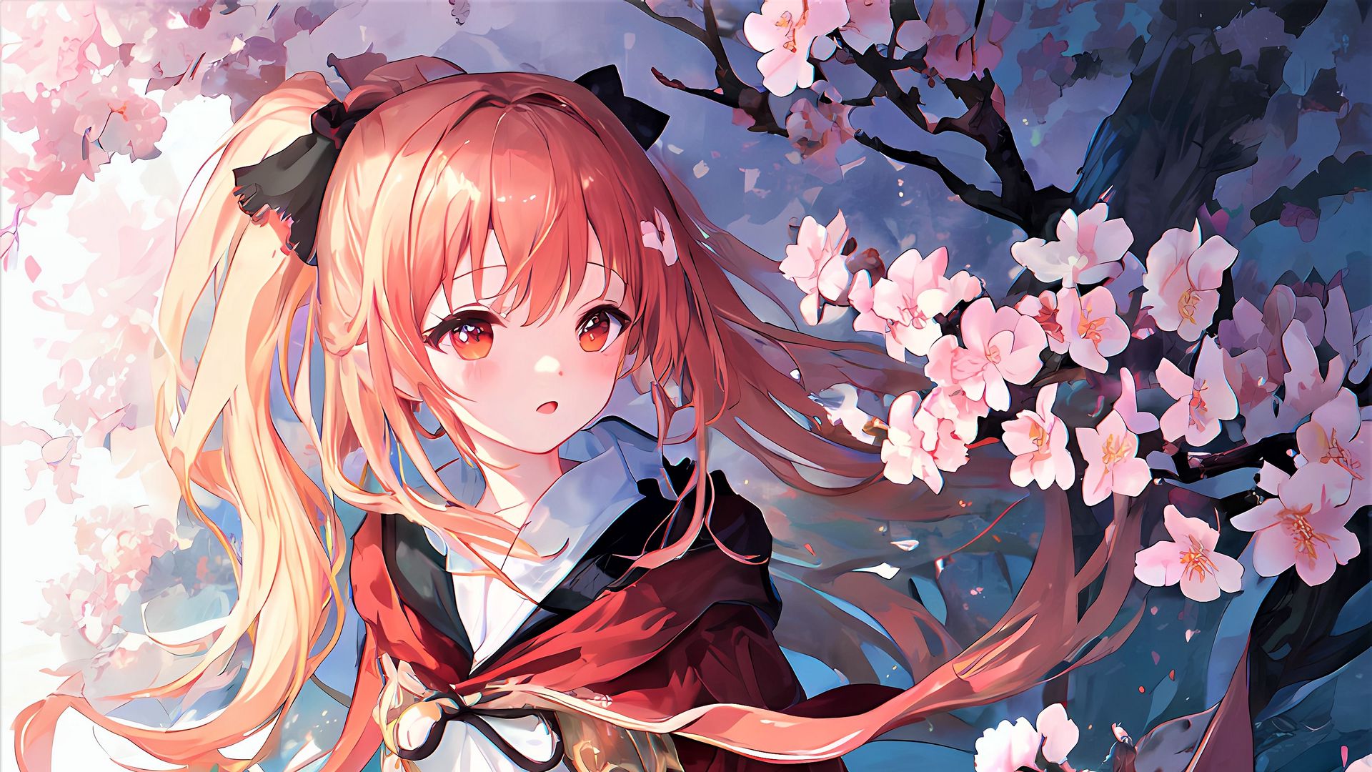 Anime Spring Art Wallpapers Wallpaper Cave