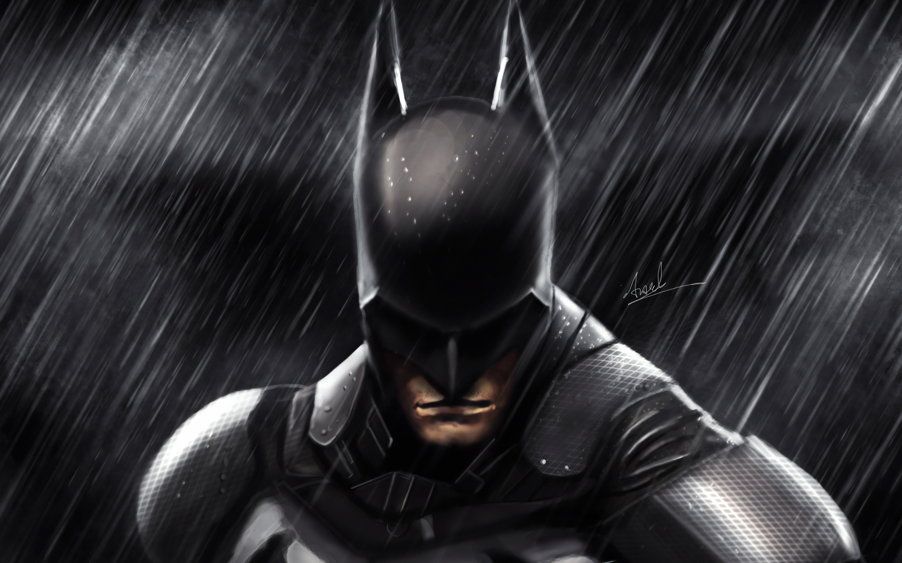 Wallpaper 4k Batman Gotham City Protector Wallpaper