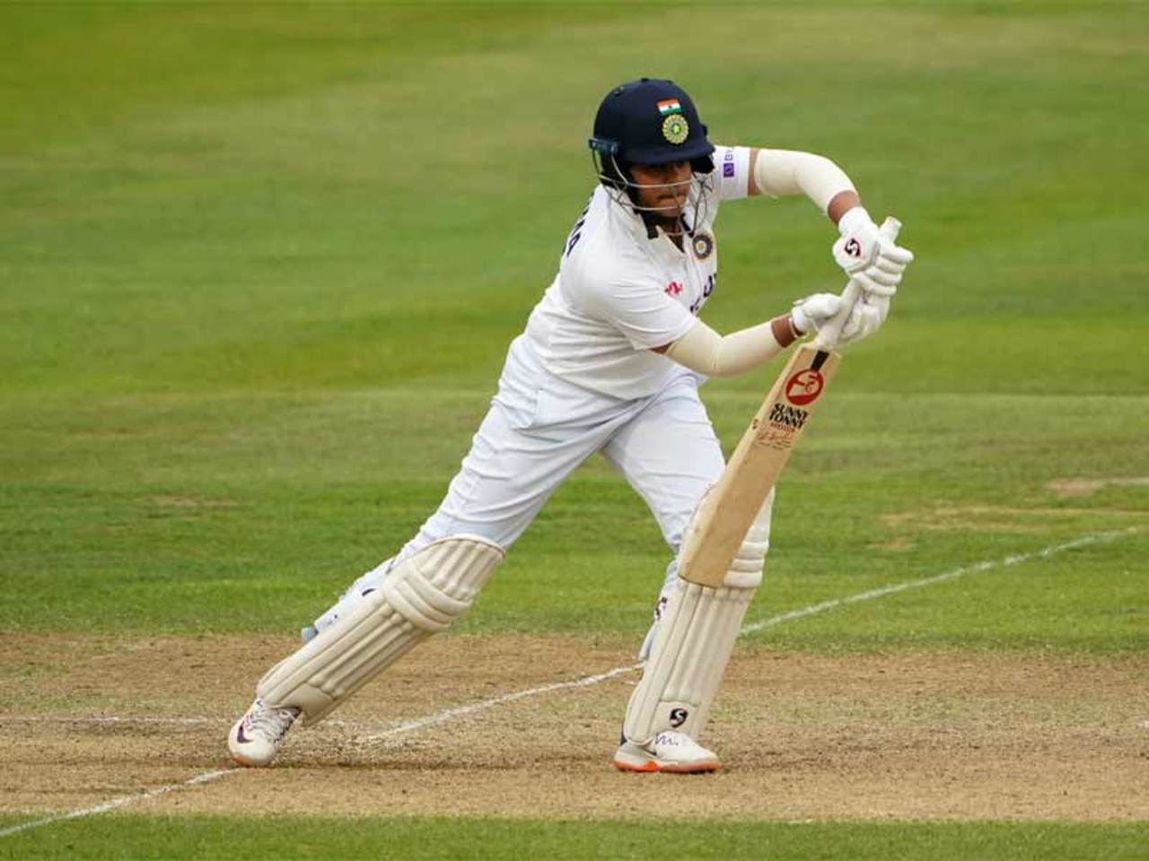 Shafali Verma youngest to score fifty in both innings on Test debut. Cricket News of India