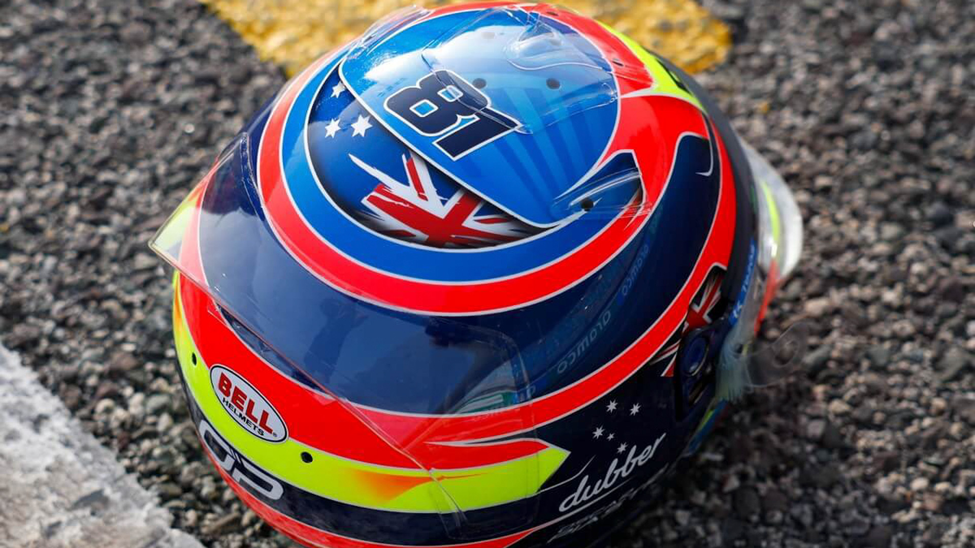 Oscar Piastri shows off new helmet for rookie F1 season. Formula 1®