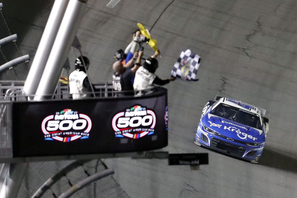 Column: Stenhouse Jr. And JTG Get Breakout Daytona 500 Win San Diego Union Tribune