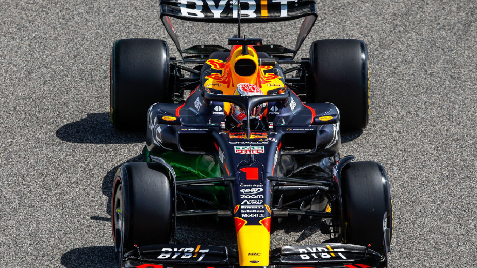 Max Verstappen quick out of the gates at Bahrain testing