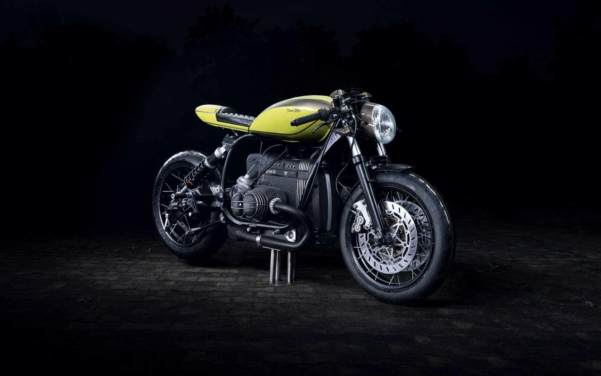 Wallpaper 4k Diamond Atelier BMW R100 Cafe Racer Wallpaper
