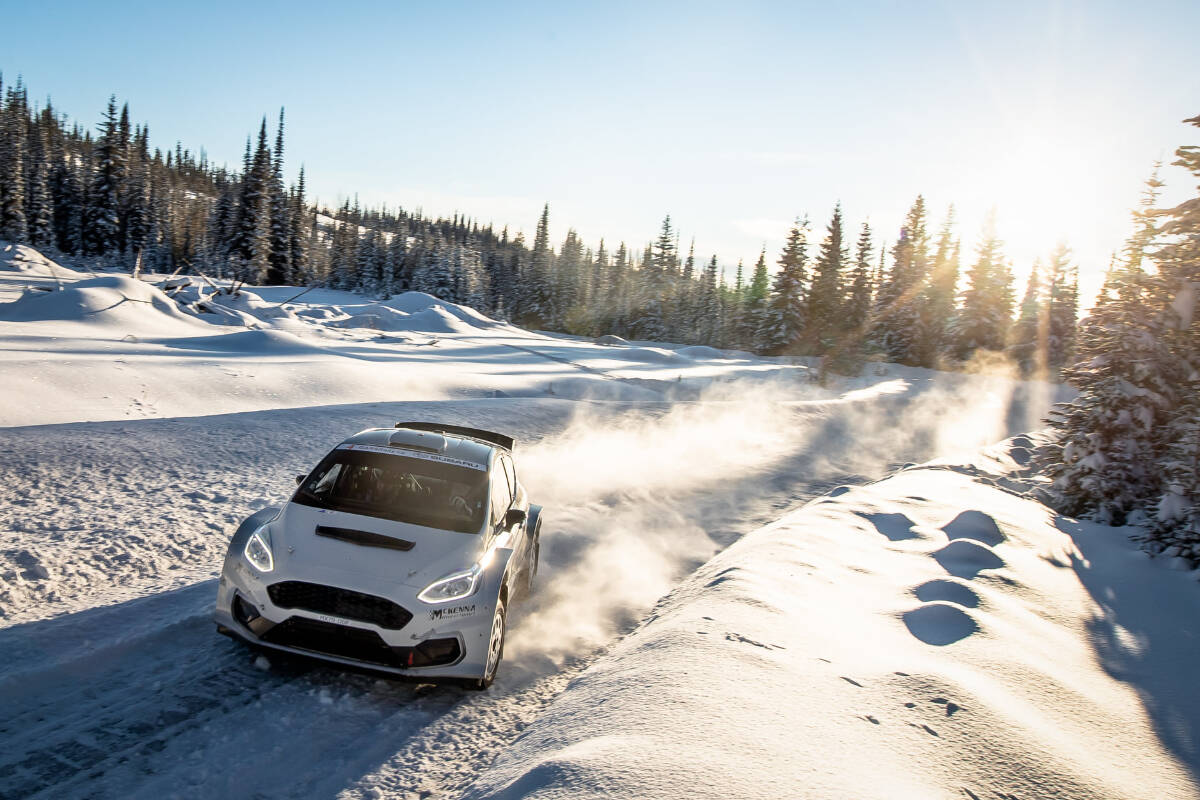 PHOTOS: Winter rally hits snowy roads at Big White Capital News