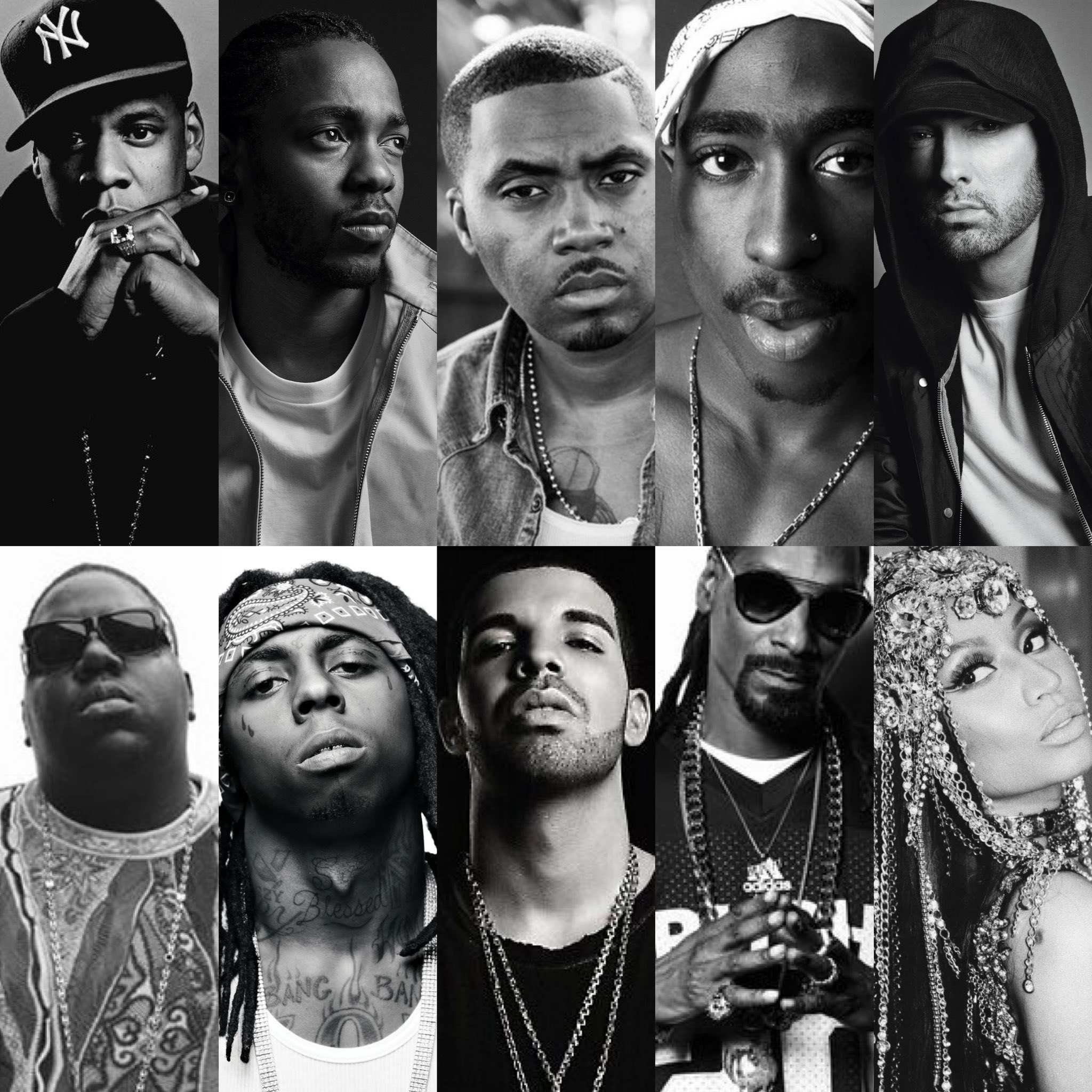 Rap Alert Vibe Magazine's Rappers Of All Time. GOATS ONLY!