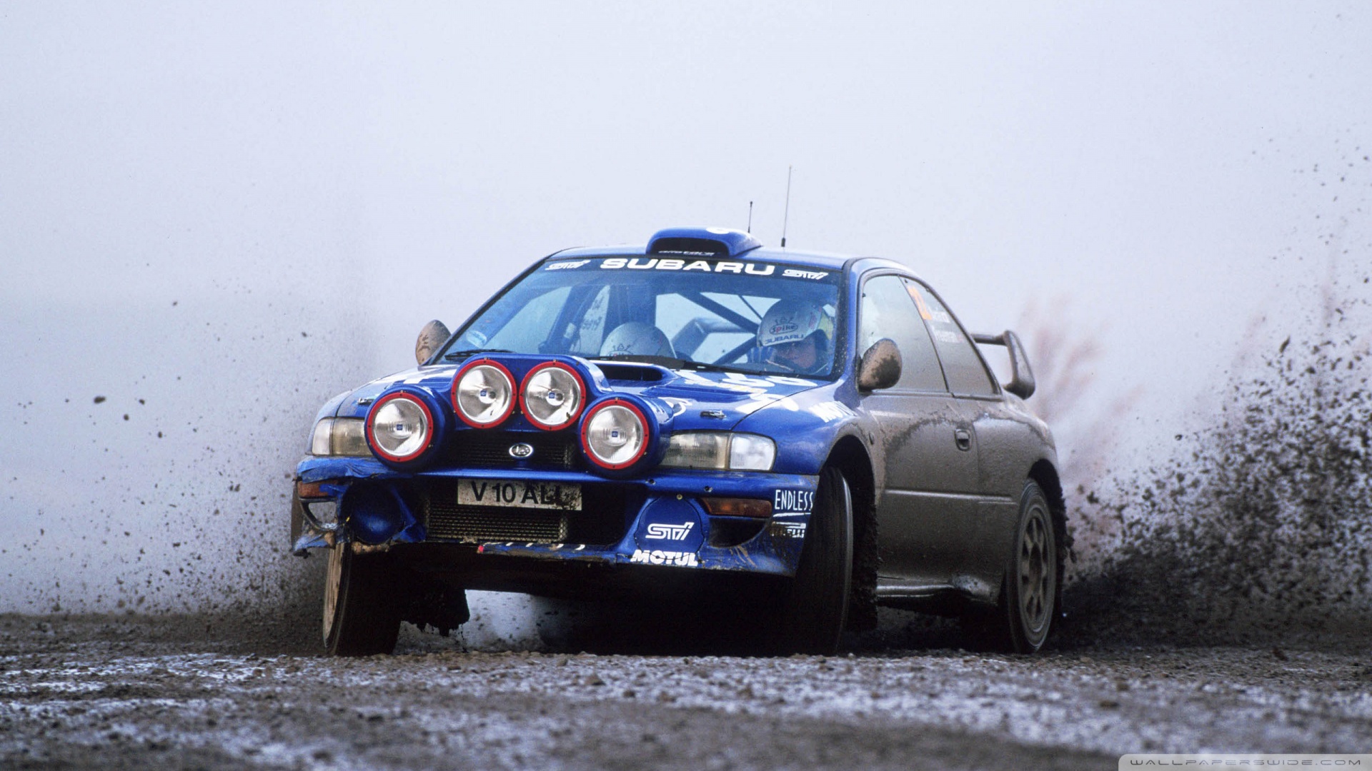 Subaru Rally Car Wallpaper