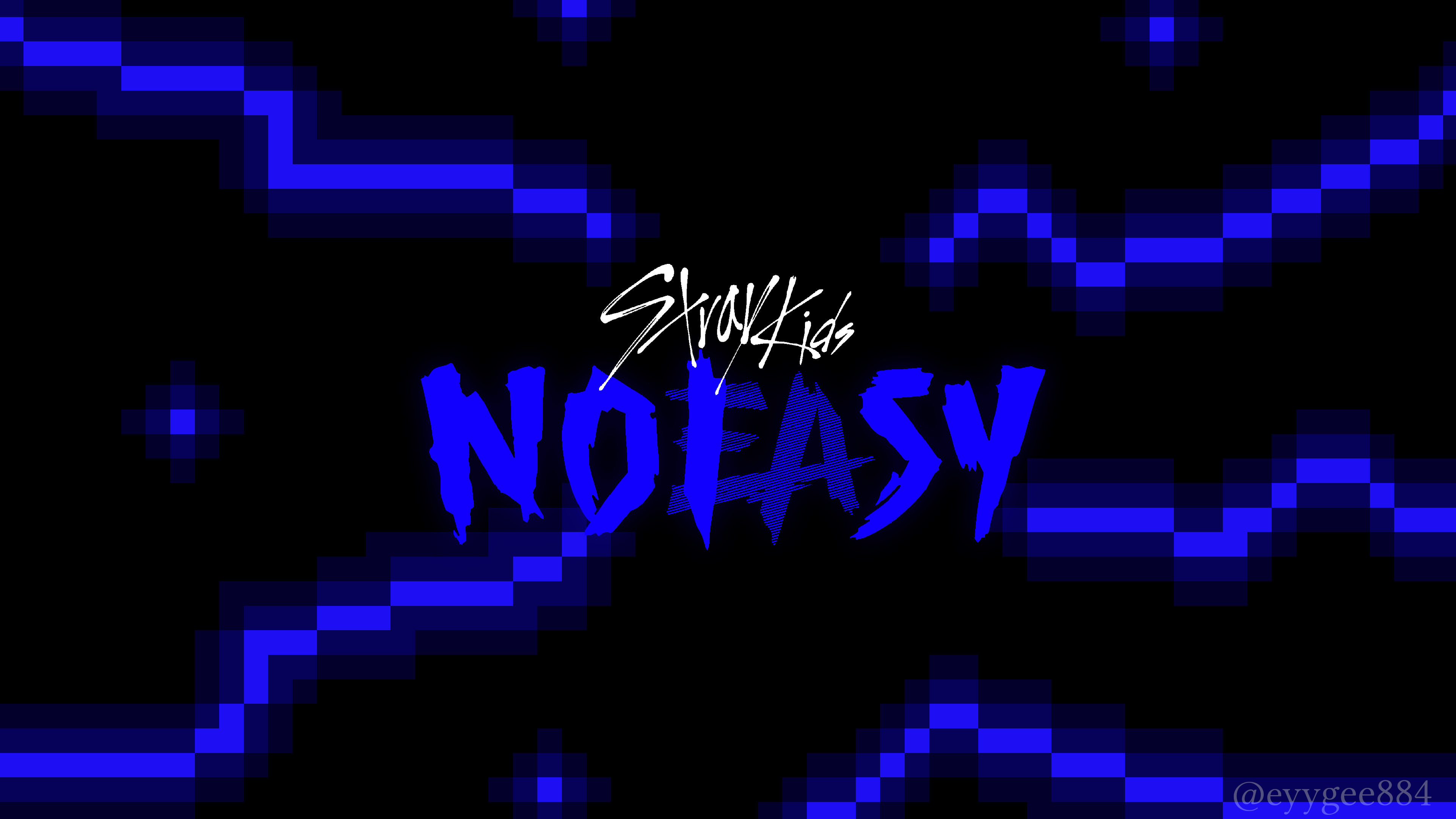 I did NOEASY based desktop wallpaper (A&B ver., Blue ver., Limited ver.). Comment if you want also phone wallpaper like these :)