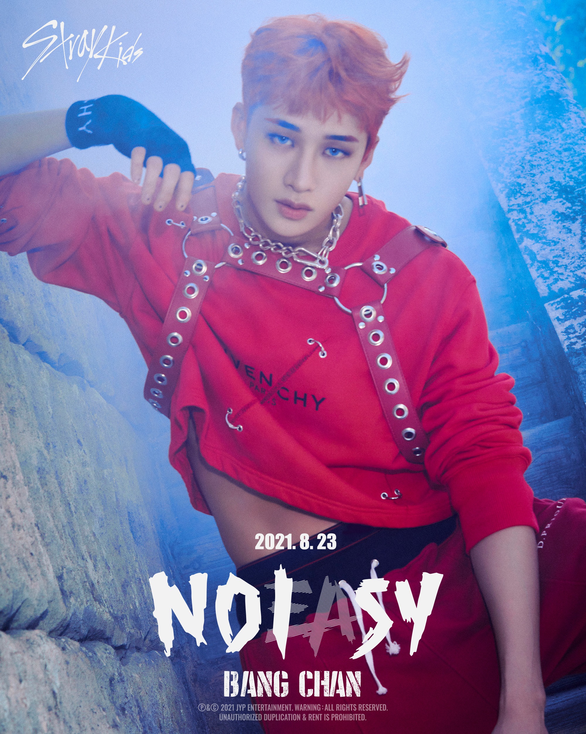 Stray Kids NOEASY Teaser Photo (Bang Chan, Lee Know, Changbin, Hyunjin) (HD HQ)-Pop Database Dbkpop.com