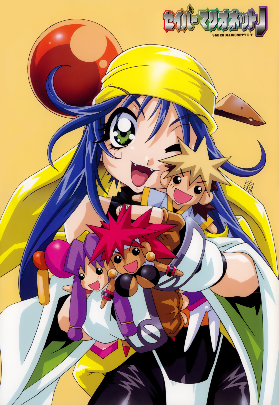lime (saber marionette j) drawn