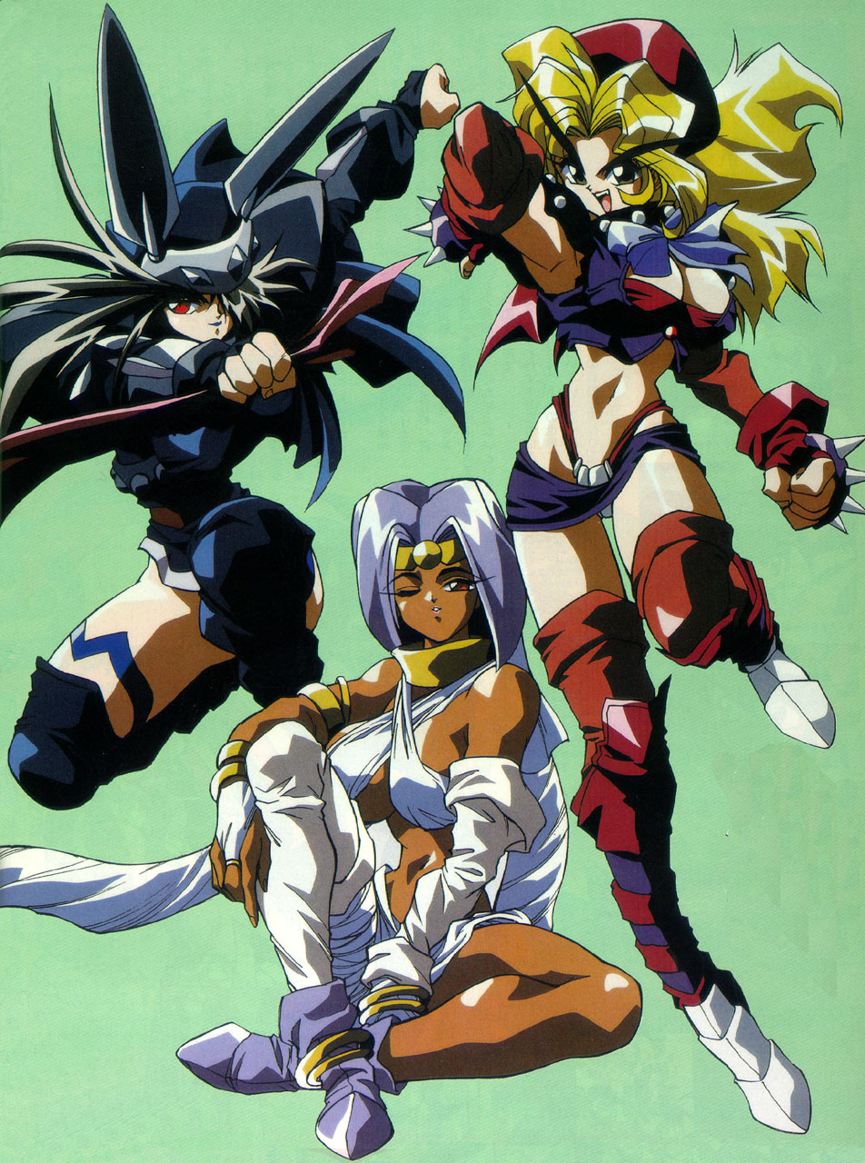 brid, edge, and canny (saber marionette r)