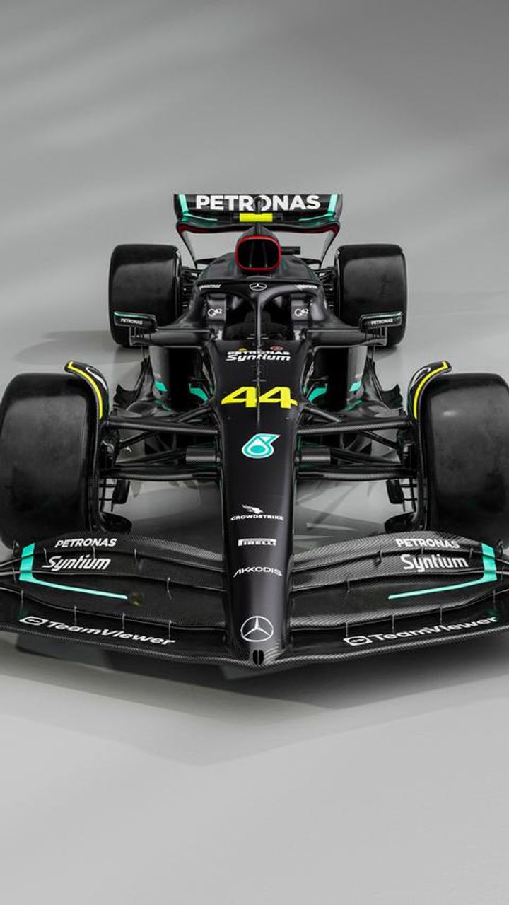 Mercedes unveils black livery car; Check out all cars for F1 2023 season