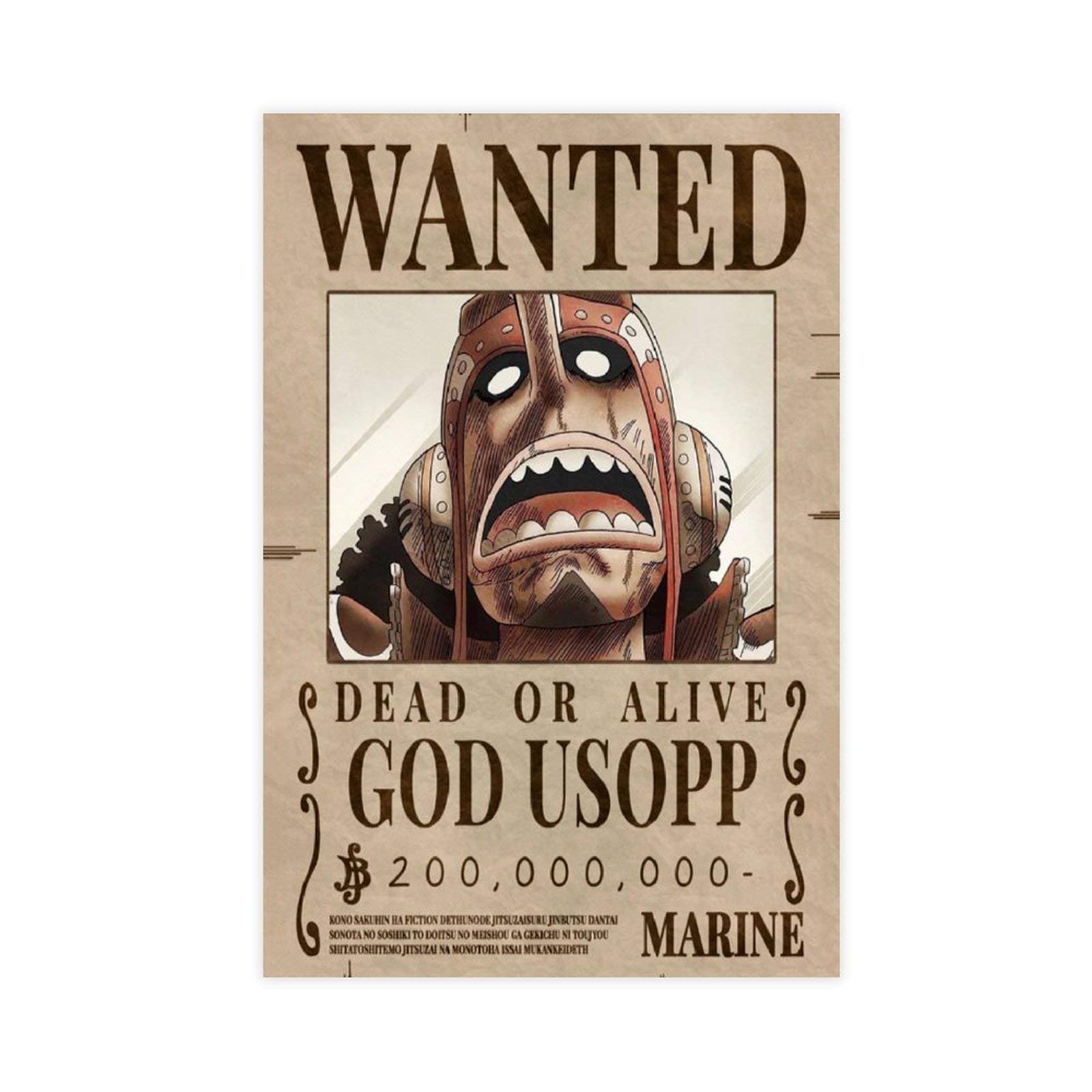 Usopp Wanted Poster Wallpapers - Wallpaper Cave