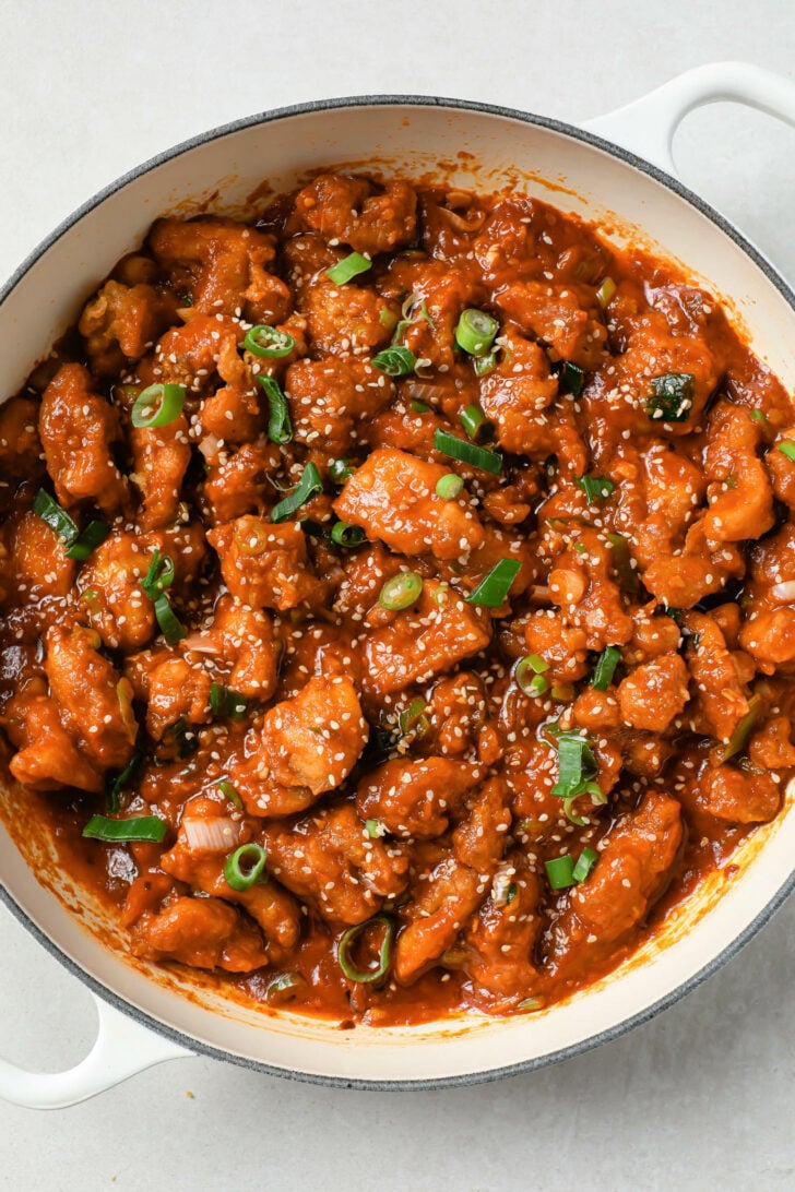 Chicken Manchurian (Crispy with Gravy!) for Turmeric