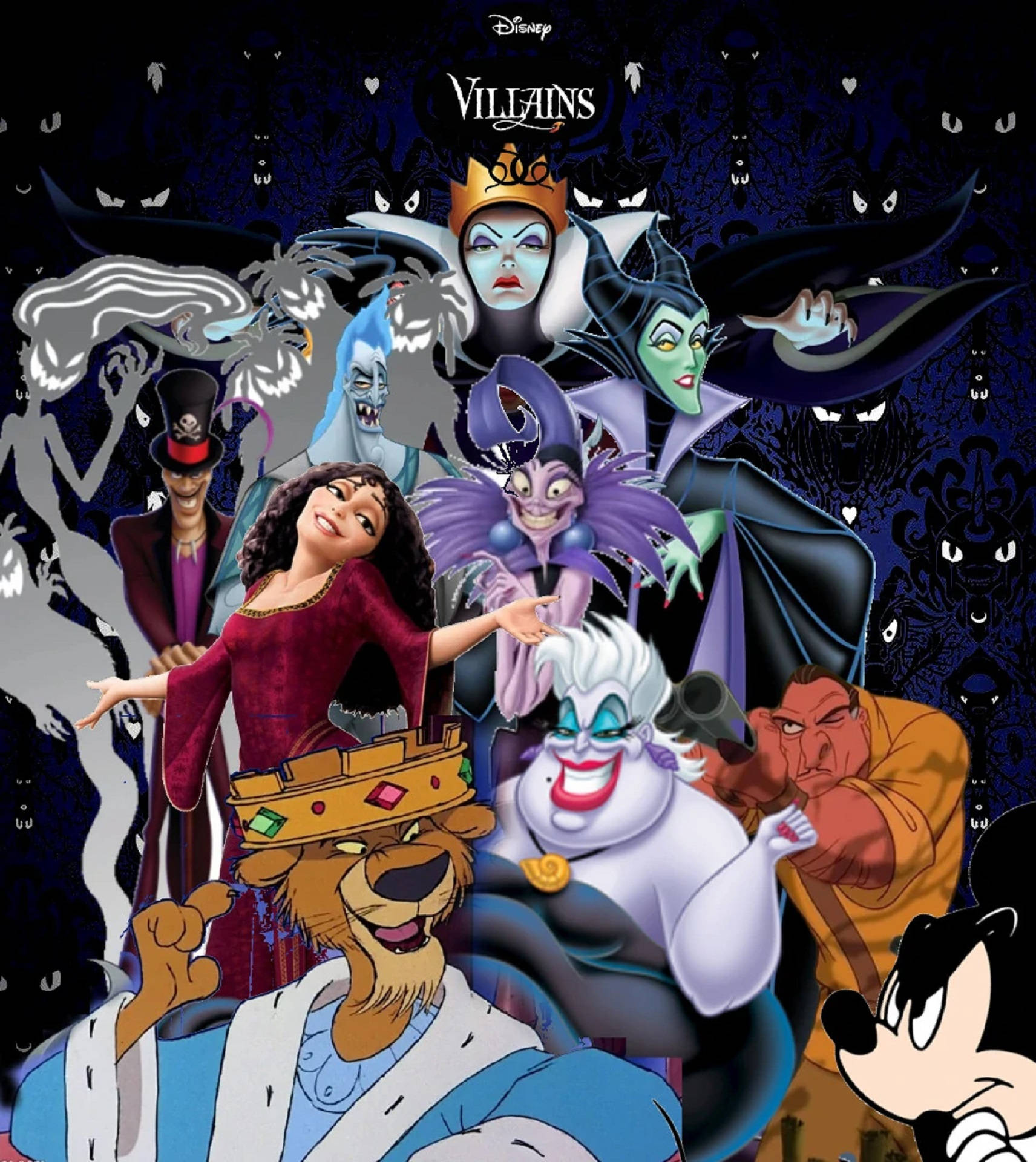 Download Evil Disney Villains Wallpaper