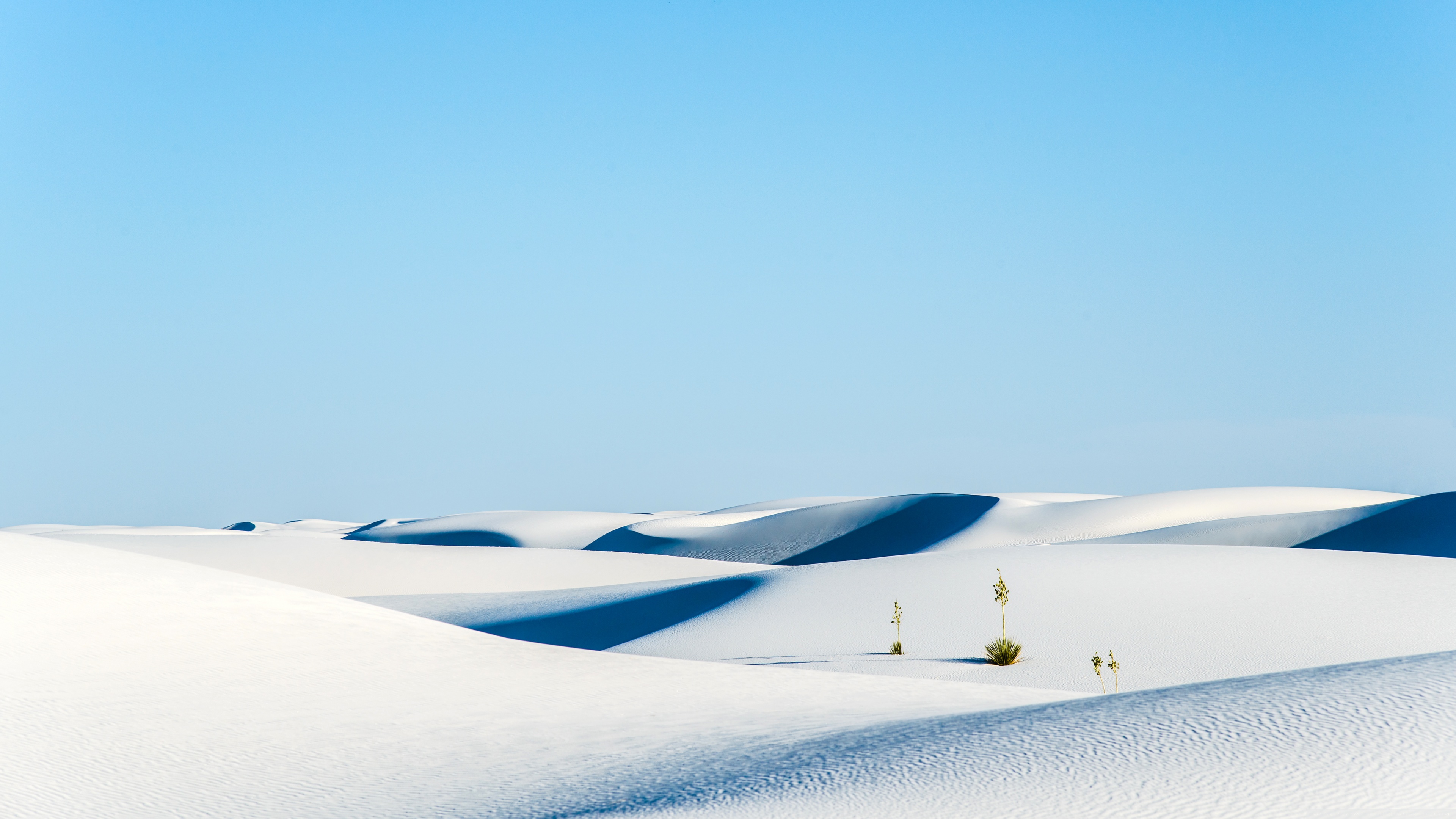 Desert, White Sands National Monument, New Mexico Ultra HD Desktop Background Wallpaper for: Widescreen & UltraWide Desktop & Laptop, Multi Display, Dual & Triple Monitor, Tablet