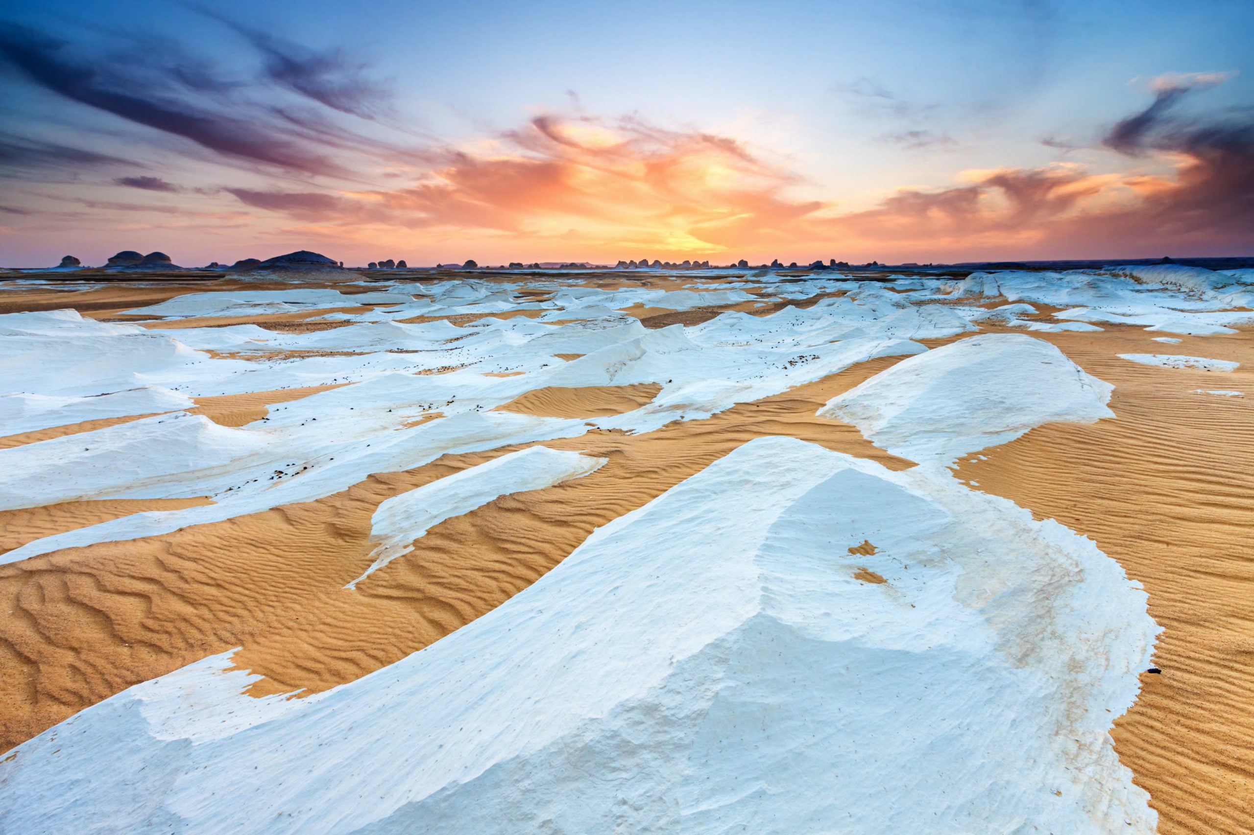 Egypt's White Desert: The alien landscape beyond the Pyramids