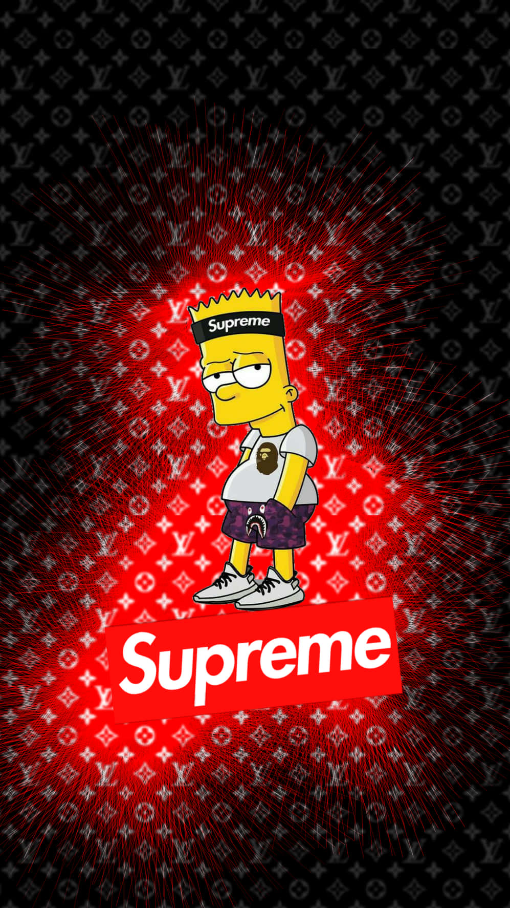 Download Supreme Simpson Wallpaper
