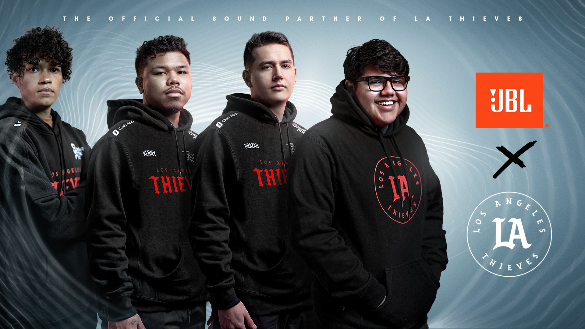 JBL Extends 100 Thieves Partnership, Signs LA Thieves