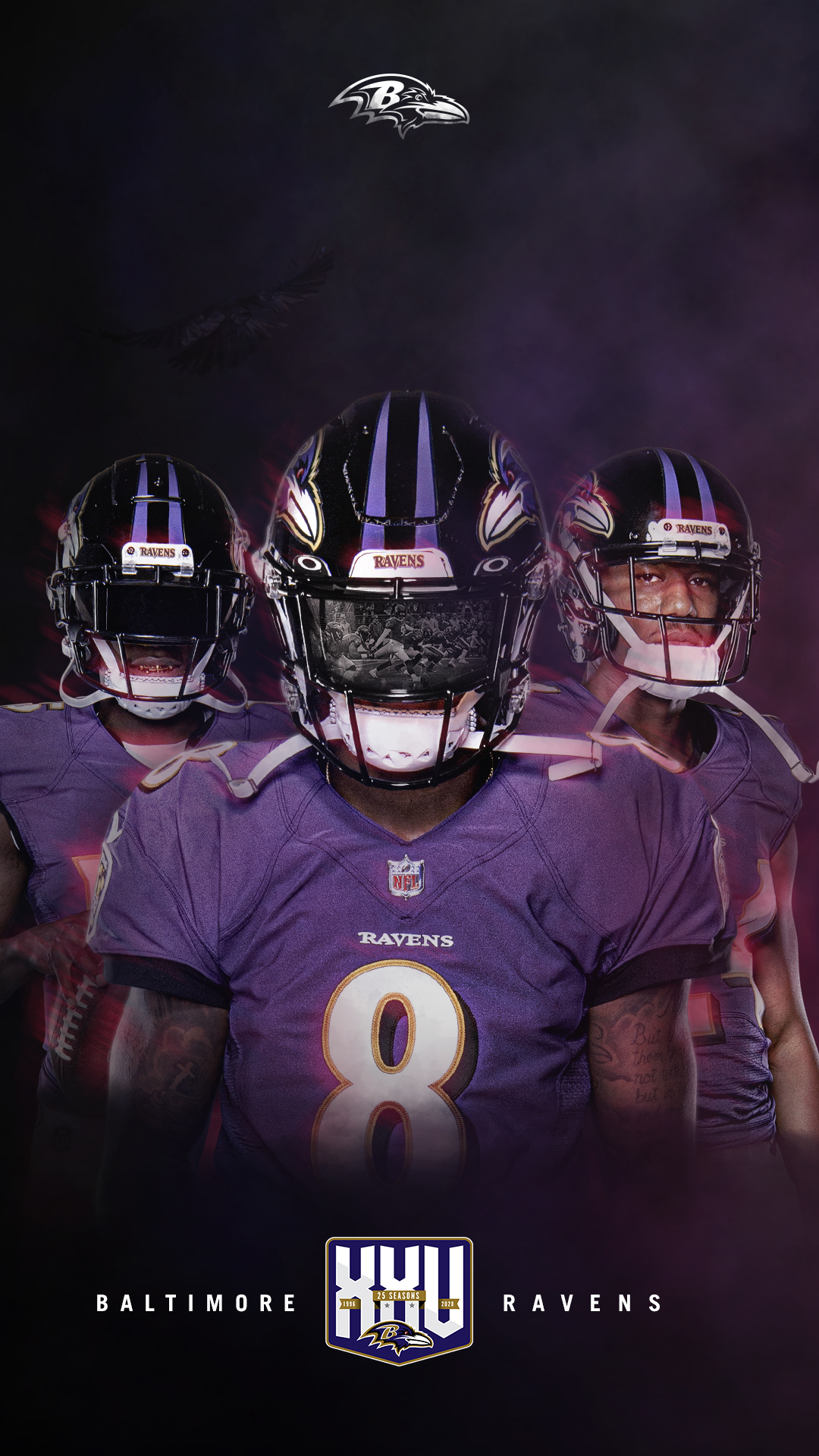 HD lamar jackson baltimore ravens wallpapers