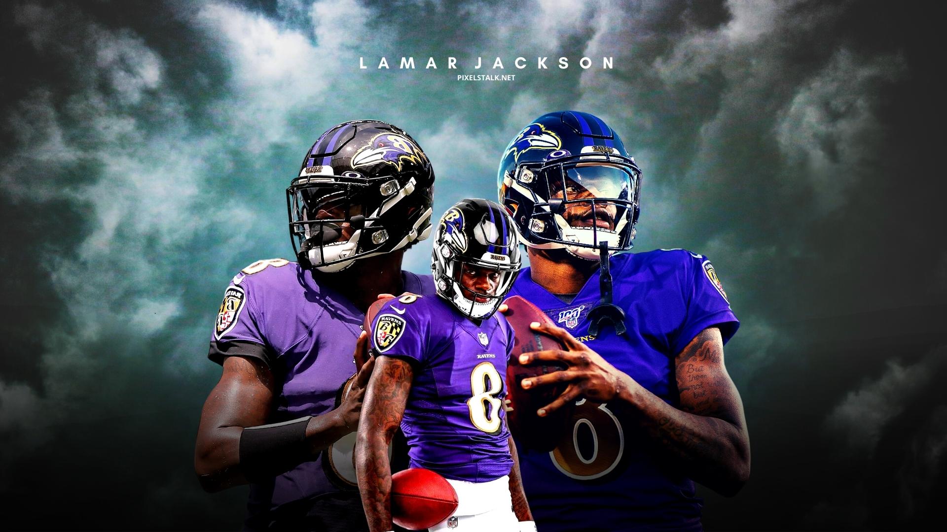 Wallpapers By Wicked Shadows: Lamar Jackson Baltimore Ravens