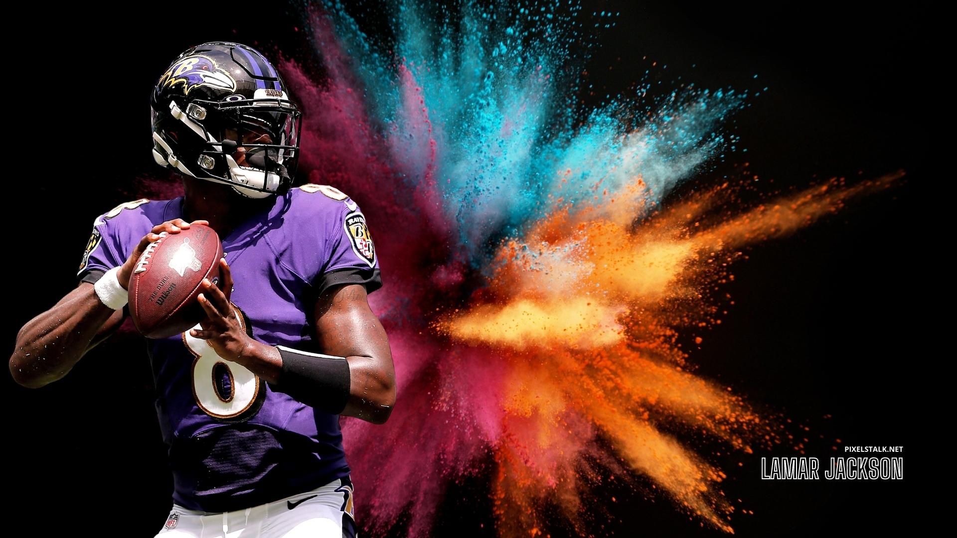 Wallpapers By Wicked Shadows: Lamar Jackson Baltimore Ravens