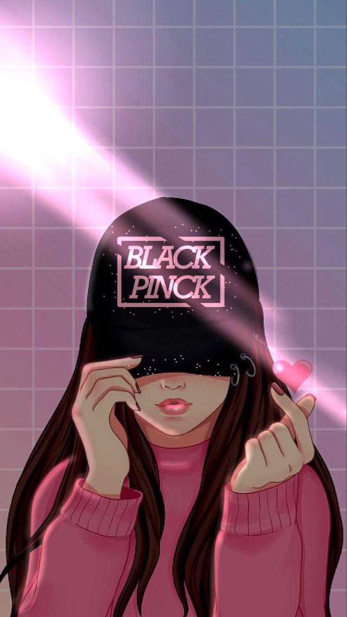 Blackpink in your area. Girl cartoon, Pink wallpaper anime, Cute black wallpaper