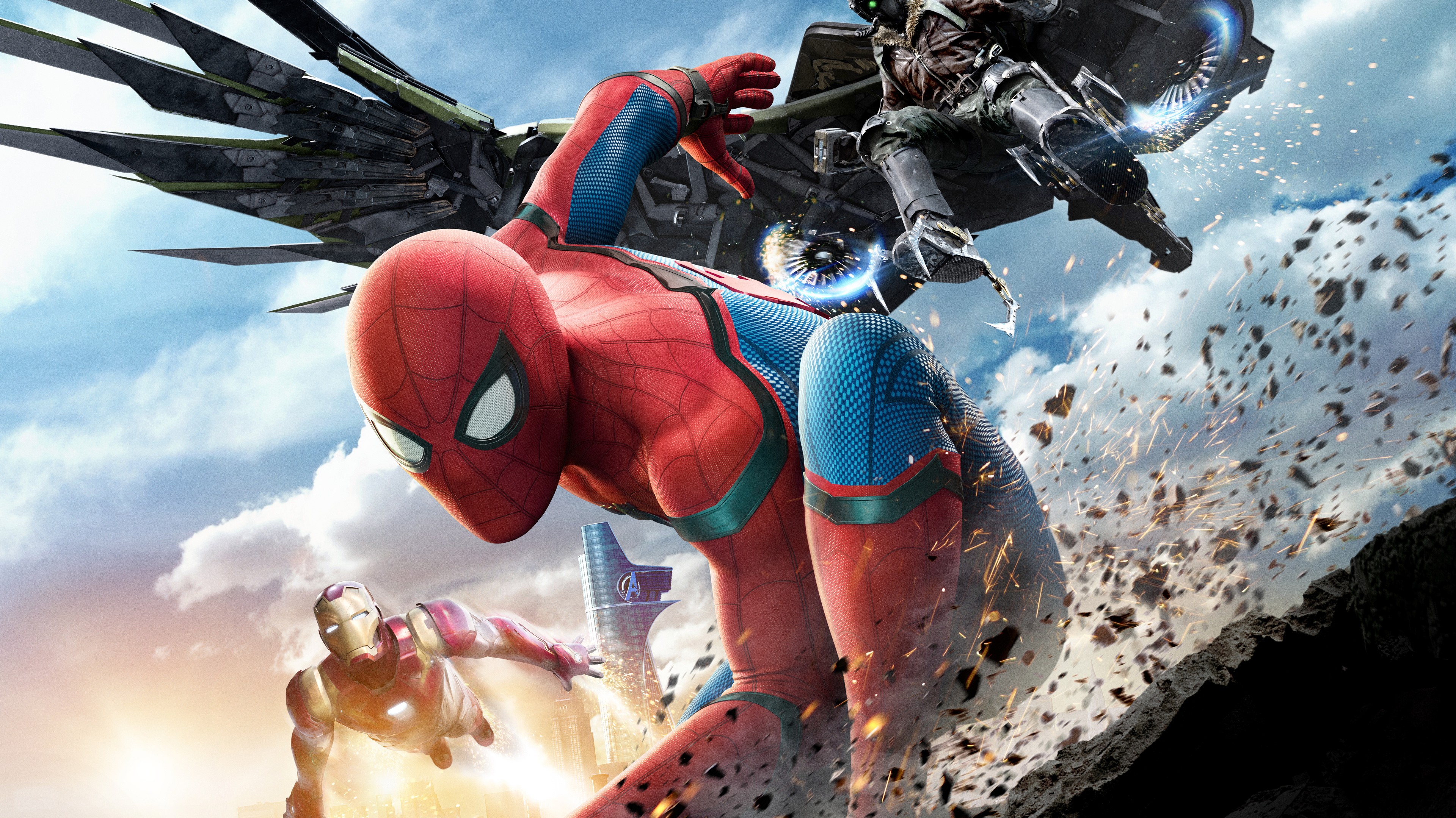Wallpaper Spider Man: Homecoming, 4k, 5k, 8k, Movies