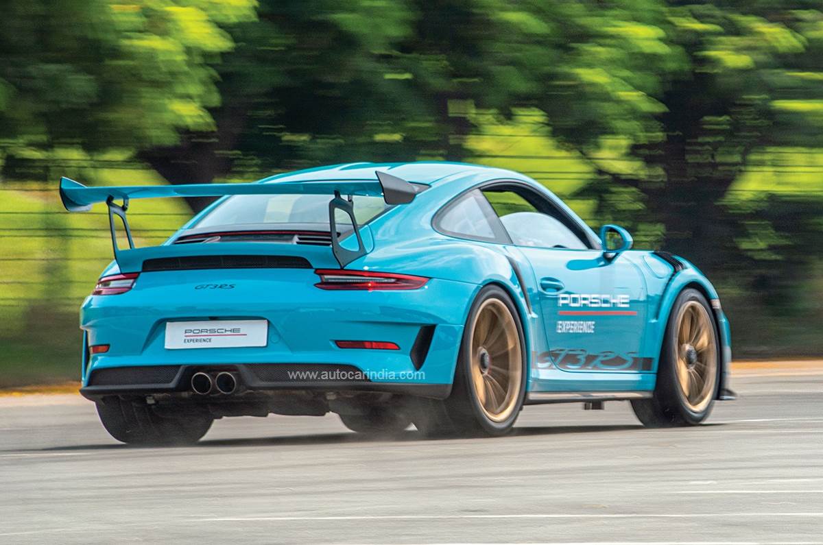 Porsche Track Day sports cars: 911 Carrera, GT3 RS and 718 Boxster
