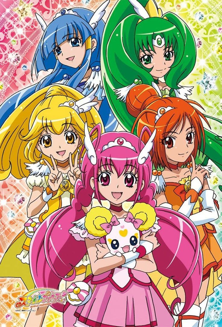 Glitter Force ✨✨✨✨✨✨✨. Glitter force, Glitter force characters, Anime