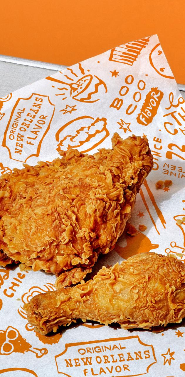 Popeyes chicken wallpaper