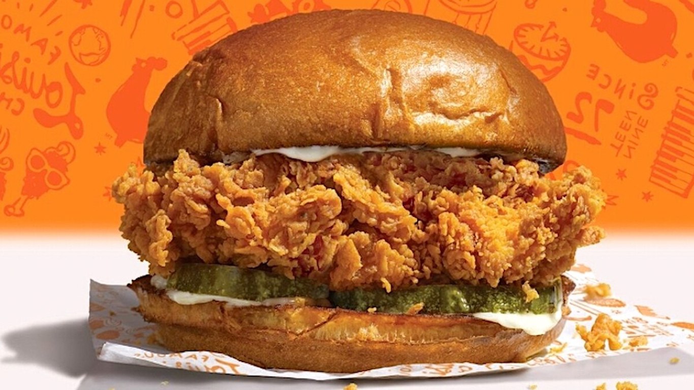 How Much Popeyes' Chicken Sandwich Is Moving This Stock