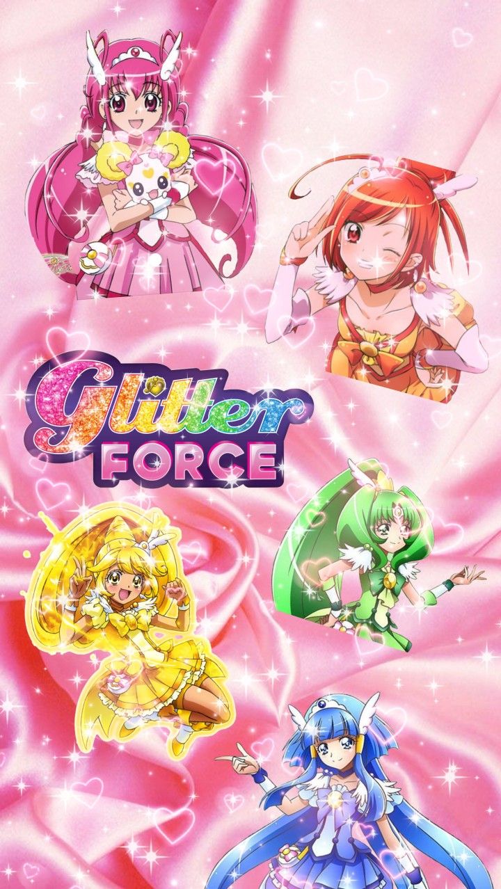 Glitter force wallpaper. Glitter force, Magical girl anime, Anime