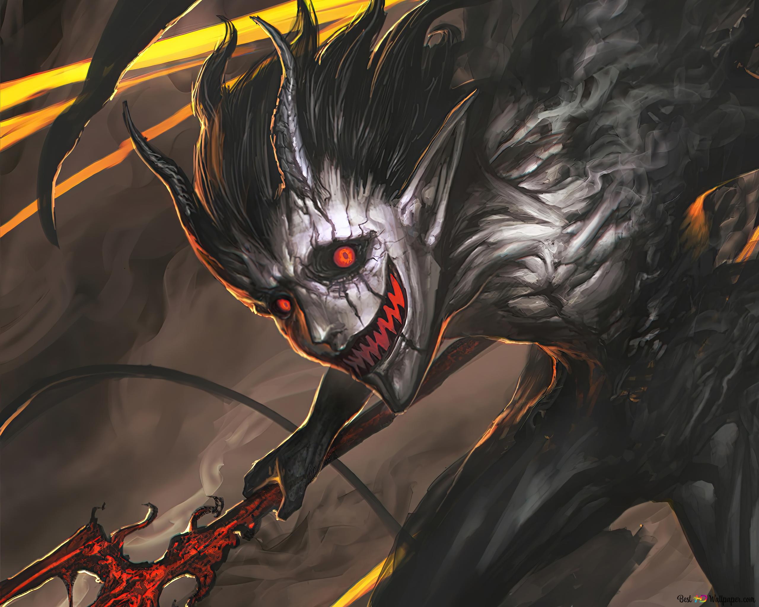 Zagred Devil ( Black Clover ) 4K wallpaper download
