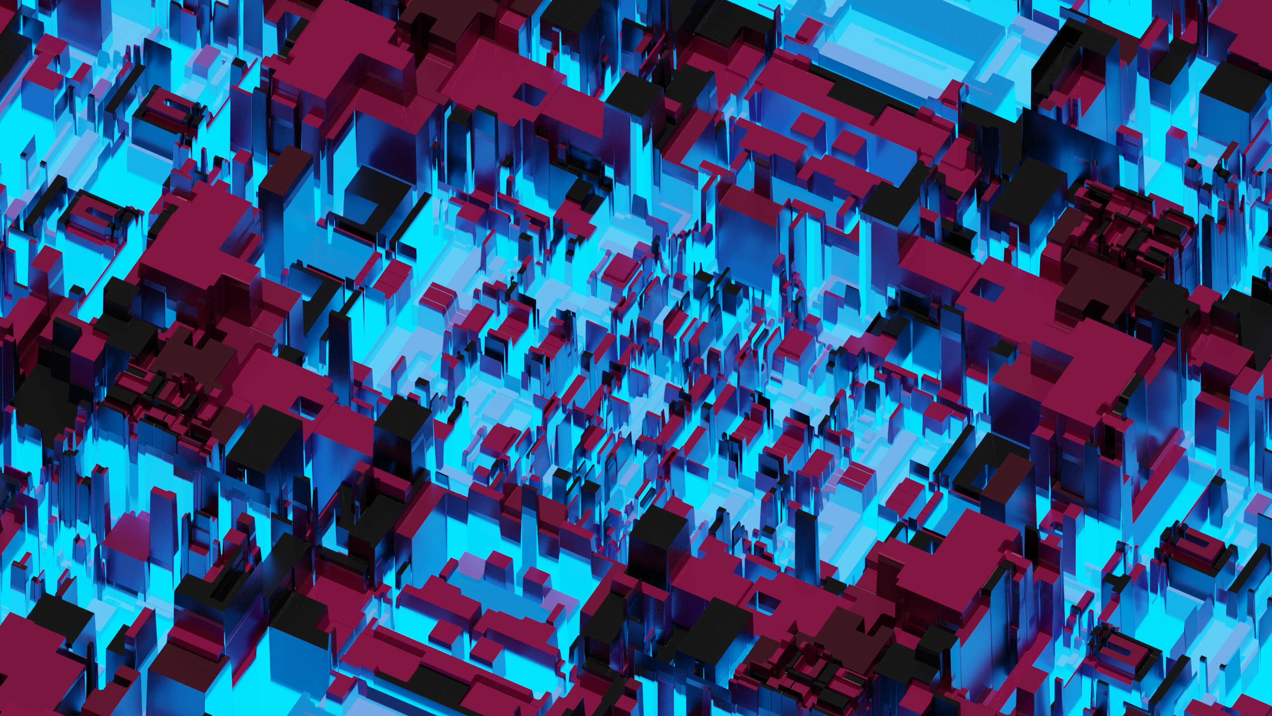 Wallpaper, motherboards, cyber, digital, 3D graphics, technology, abstract, 3D Abstract 2560x1440