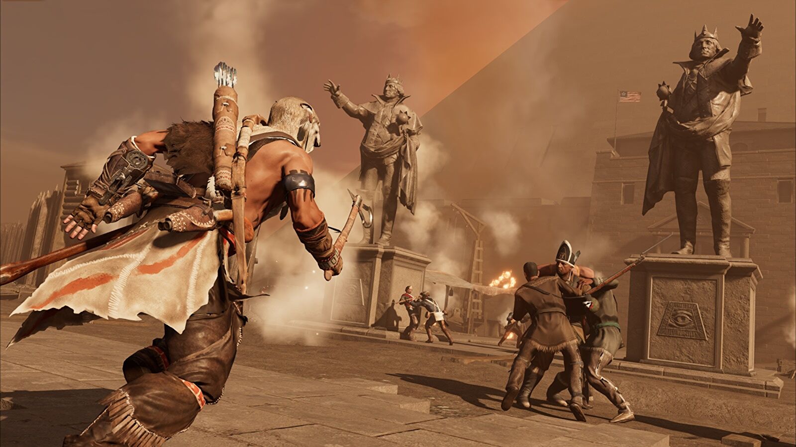 Assassin's Creed III Remastered is looking very golden. Rock Paper Shotgun