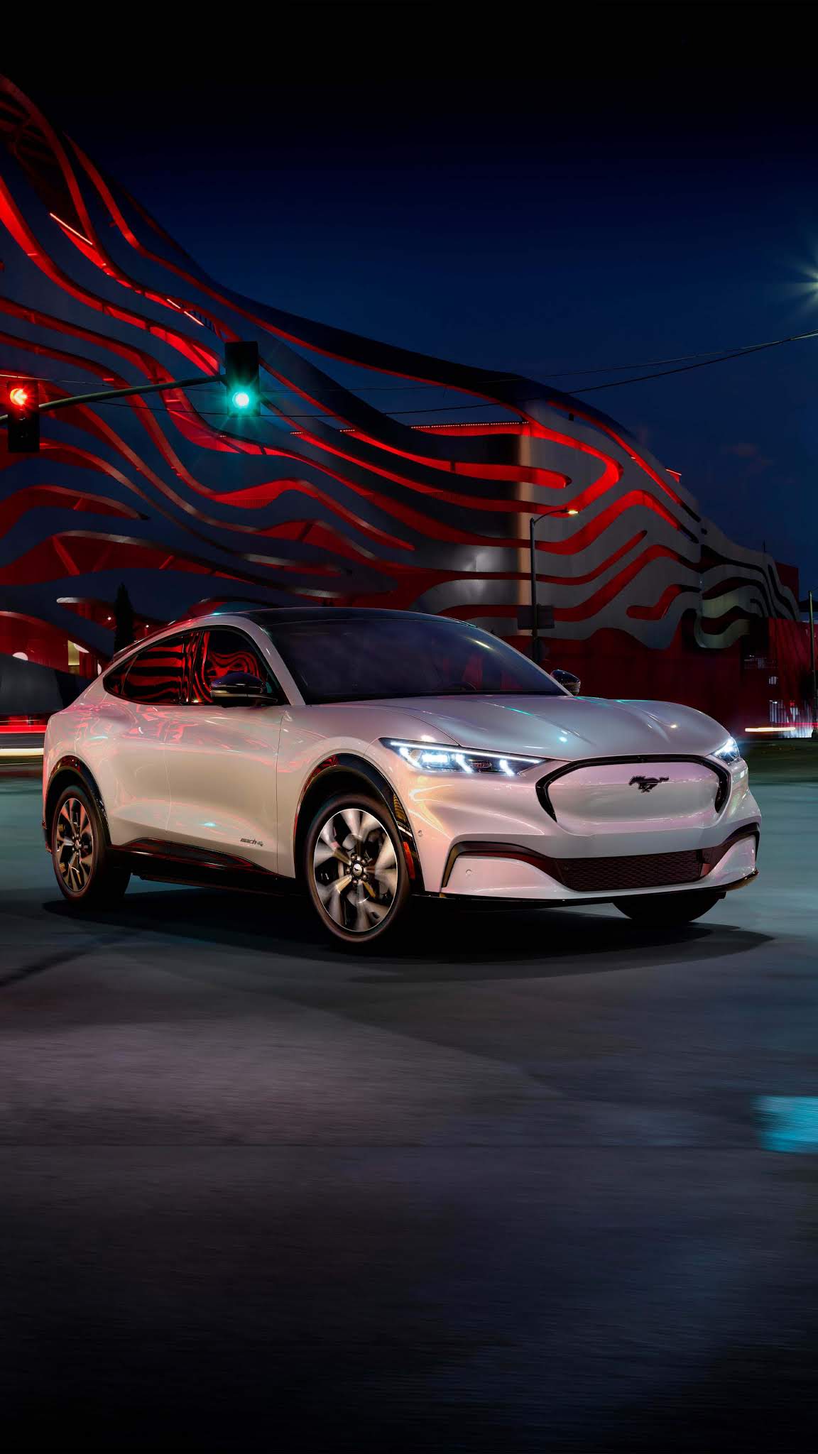 Ford Mustang Mach E Electric Suv Mobile Wallpaper Mobile Walls