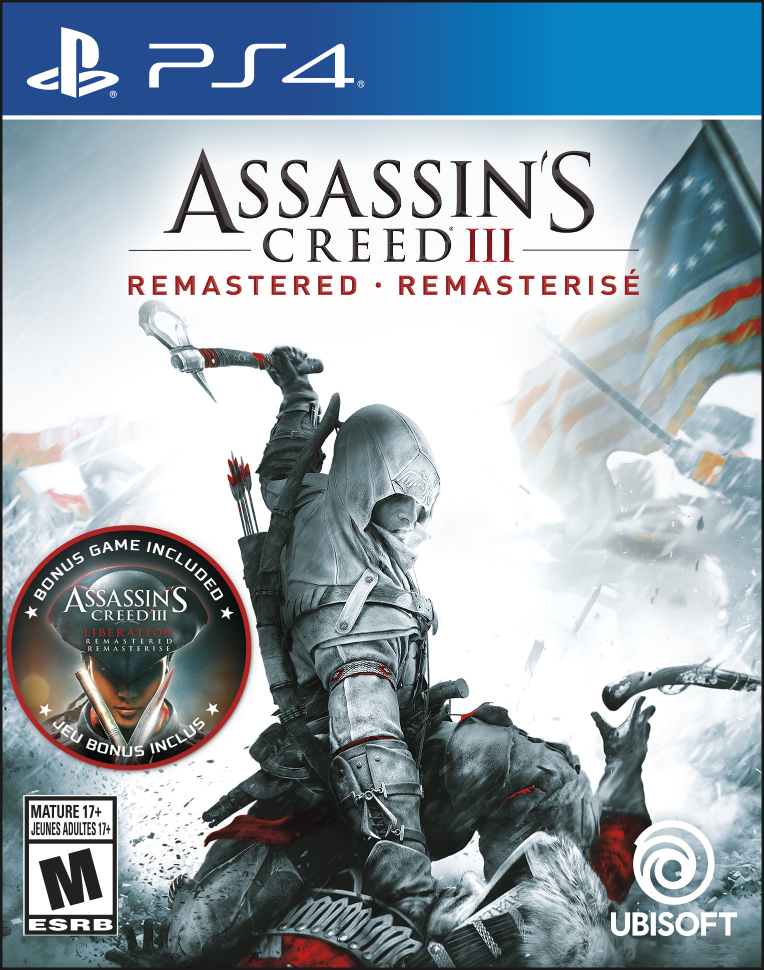 Assassin's Creed III Remastered, Ubisoft, Xbox One, 887256039394