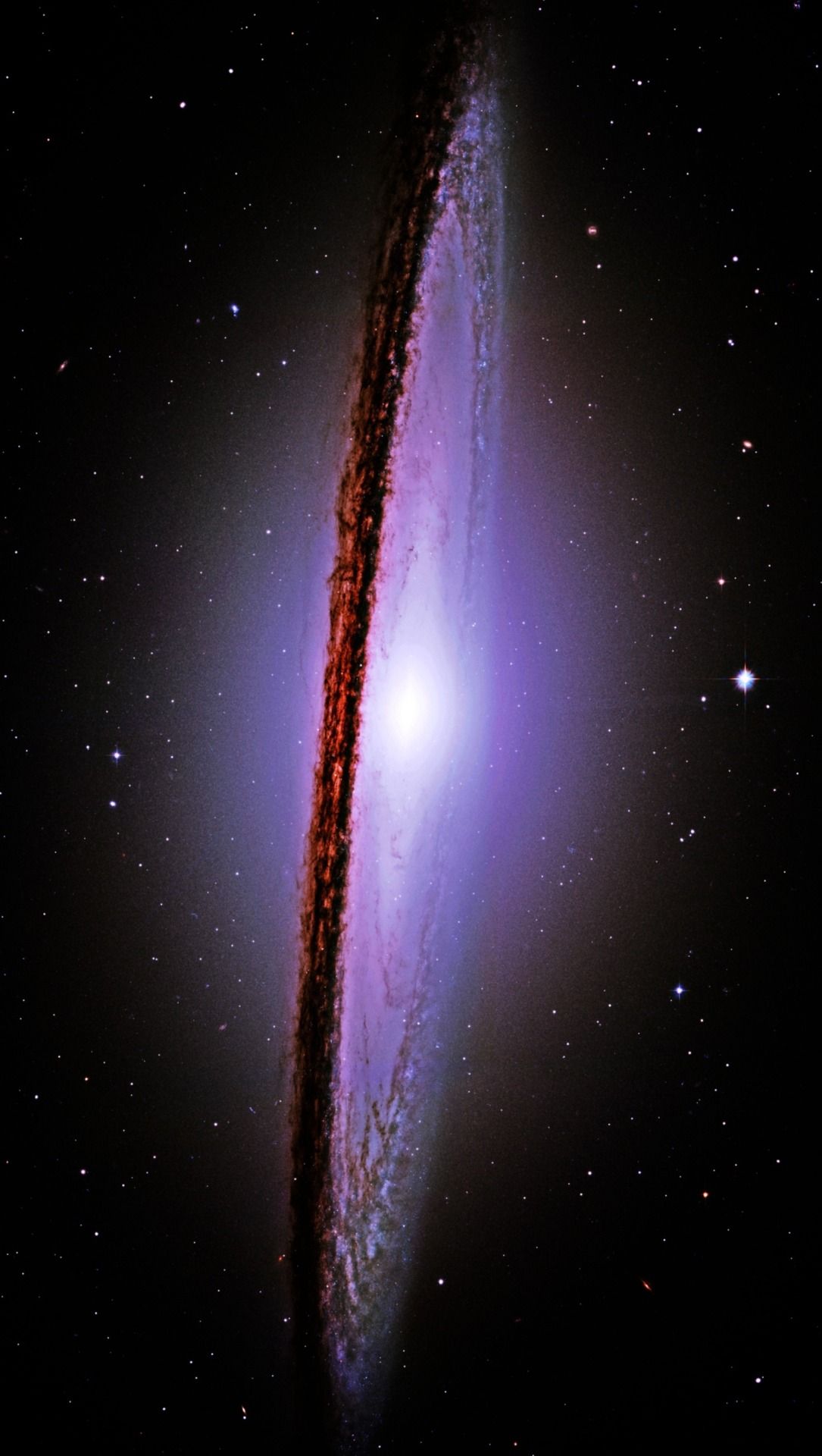 THE MAJESTIC MESSIER 104 (M 104) SOMBRERO GALAXY / Photo By: NASA Hubble Space Telescope. Nasa Hubble, Hubble Space Telescope, Sombrero Galaxy