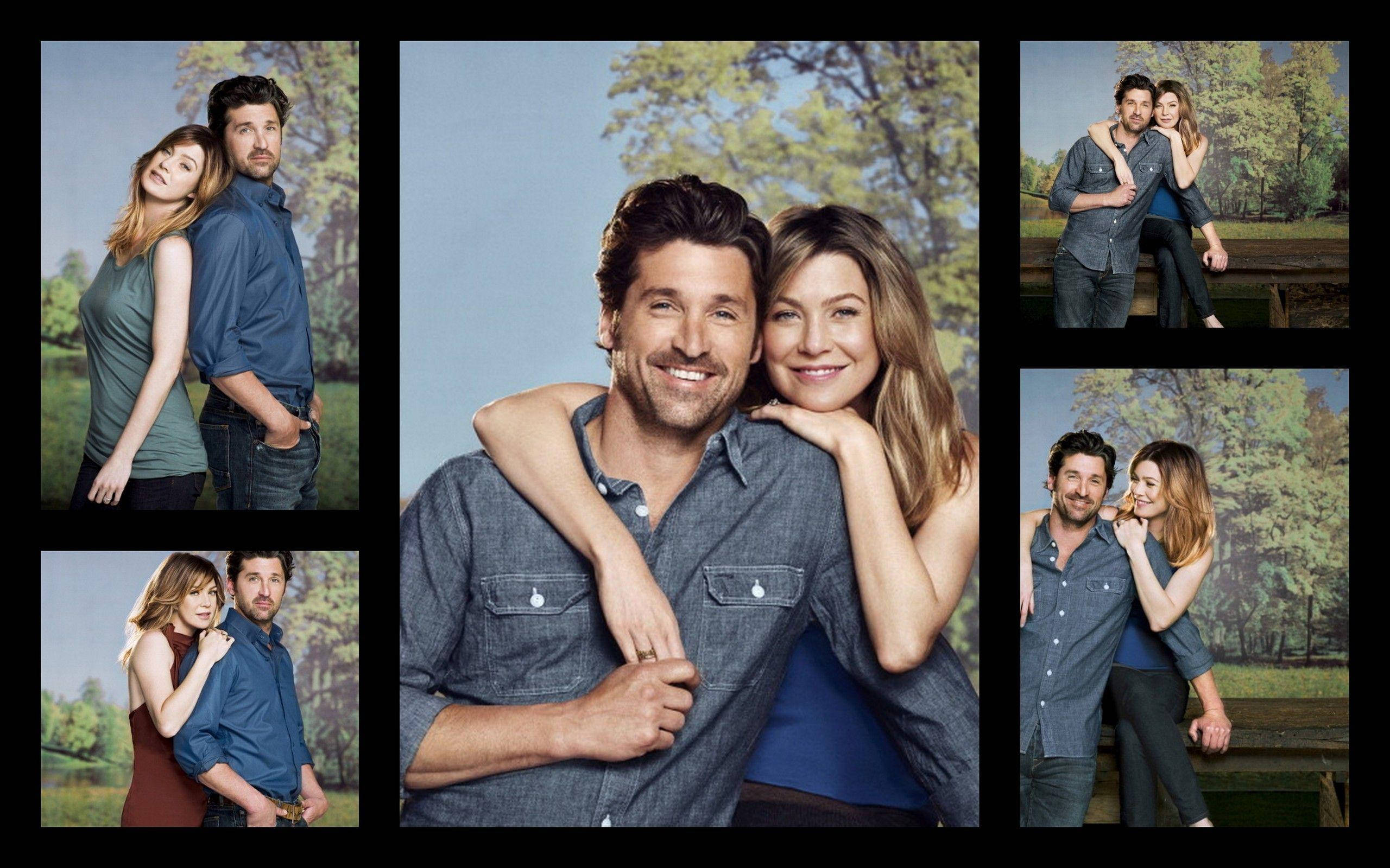 Download Grey's Anatomy Shepherd Couple Wallpaper