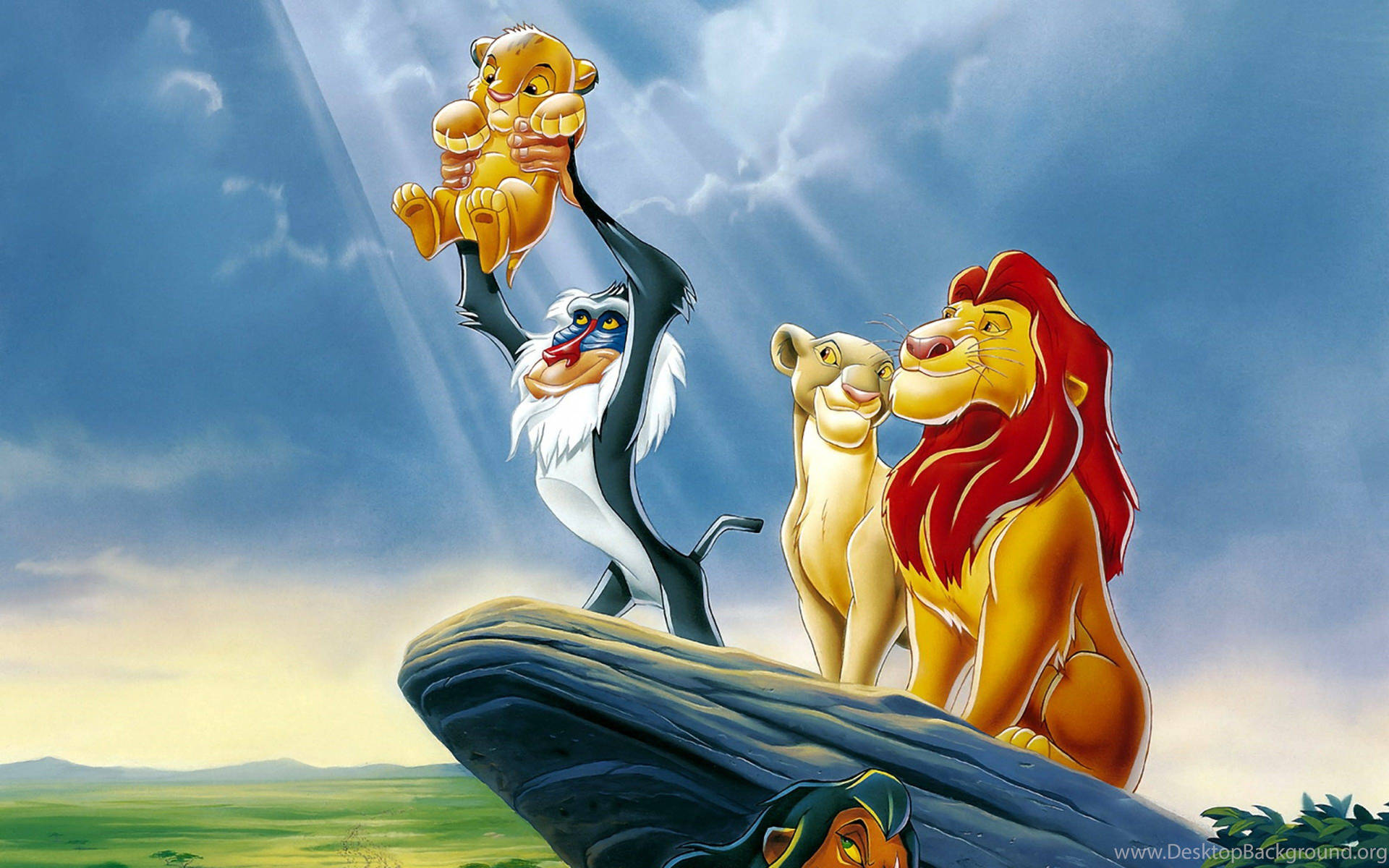 Download Lion King 4k Cartoon Wallpaper