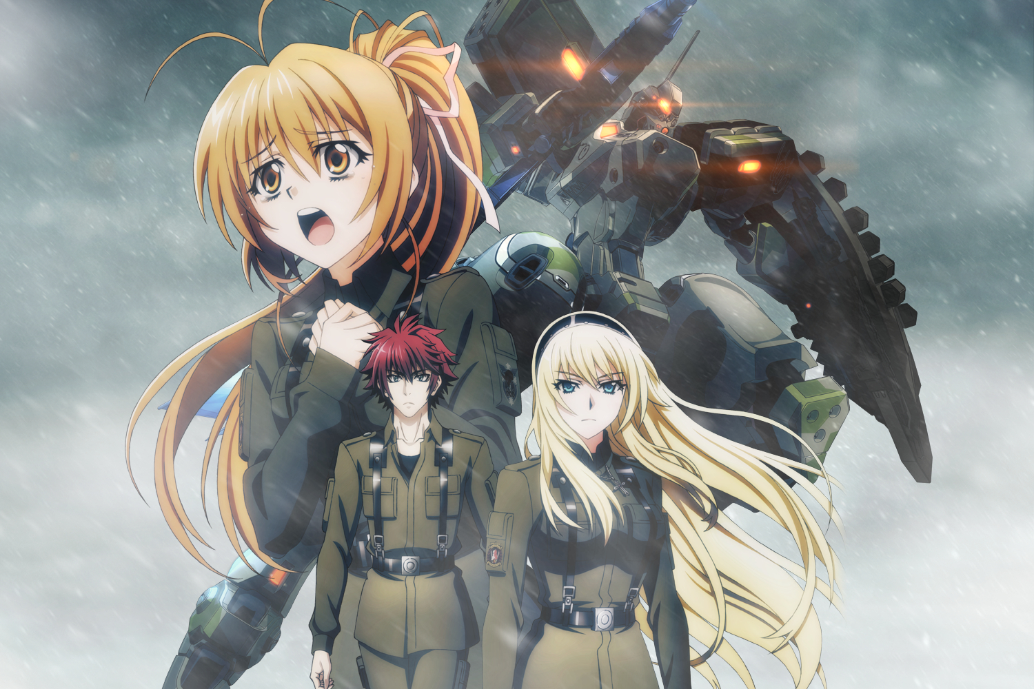 Schwarzesmarken Irisdina Bernhard Blonde Open Mouth Anime Girls Anime Long Hair Wallpaper:1500x1000