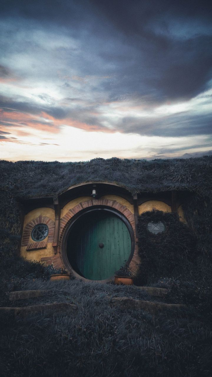 House, The Hobbit, movie set, New Zealand, 720x1280 wallpaper. The hobbit, The hobbit movies, Lotr art