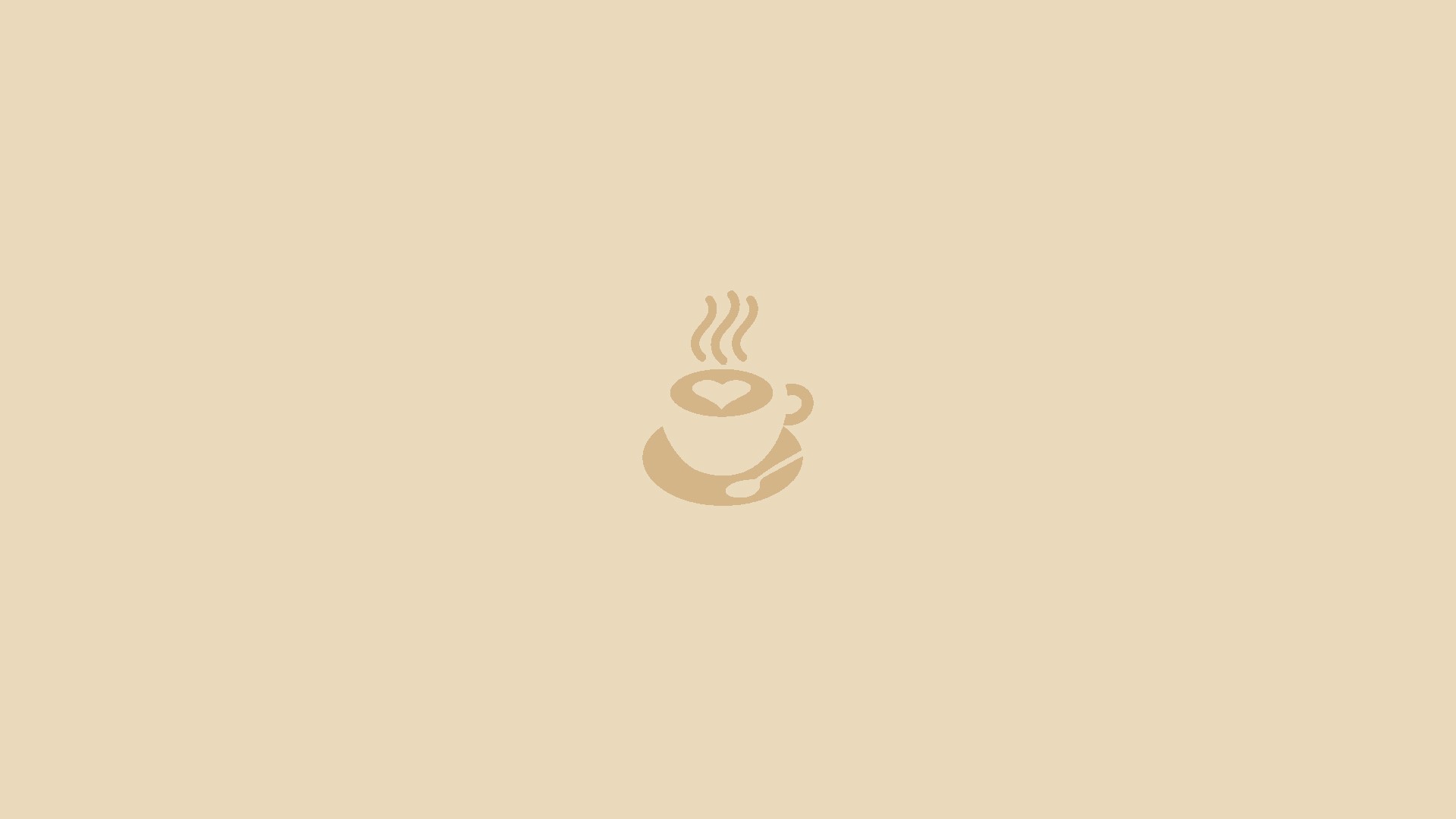 minimalism, beige, coffee Gallery HD Wallpaper