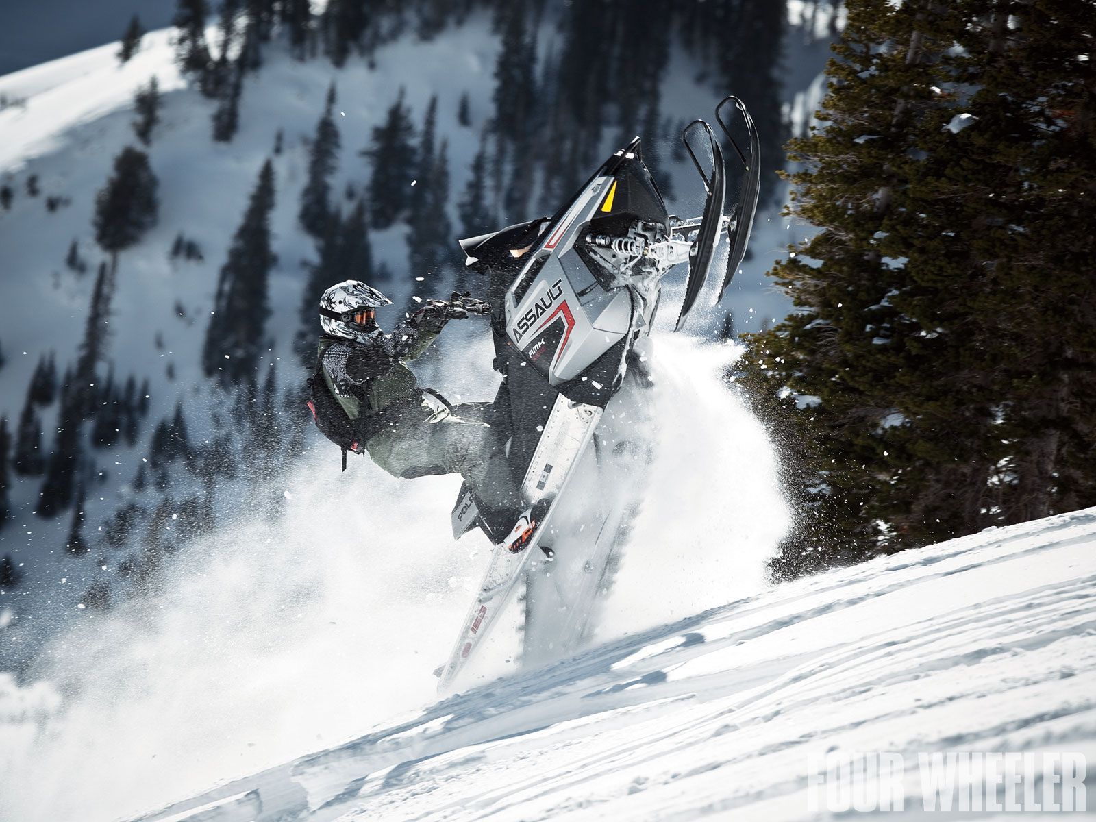 Polaris Snowmobile Wallpaper